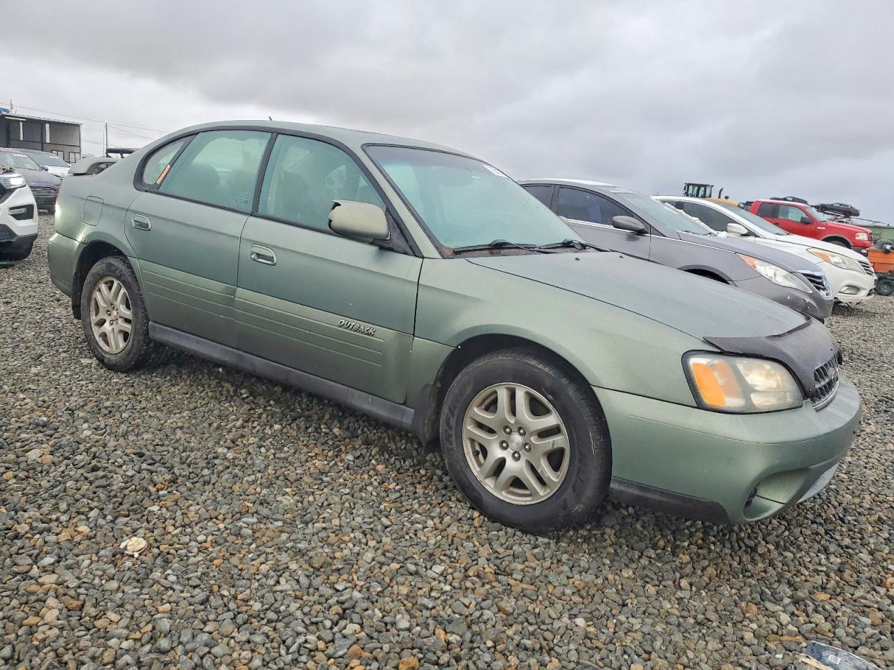 2004 Subaru Legacy Outback 3.0 H6 Green vin: 4S3BE896847205420