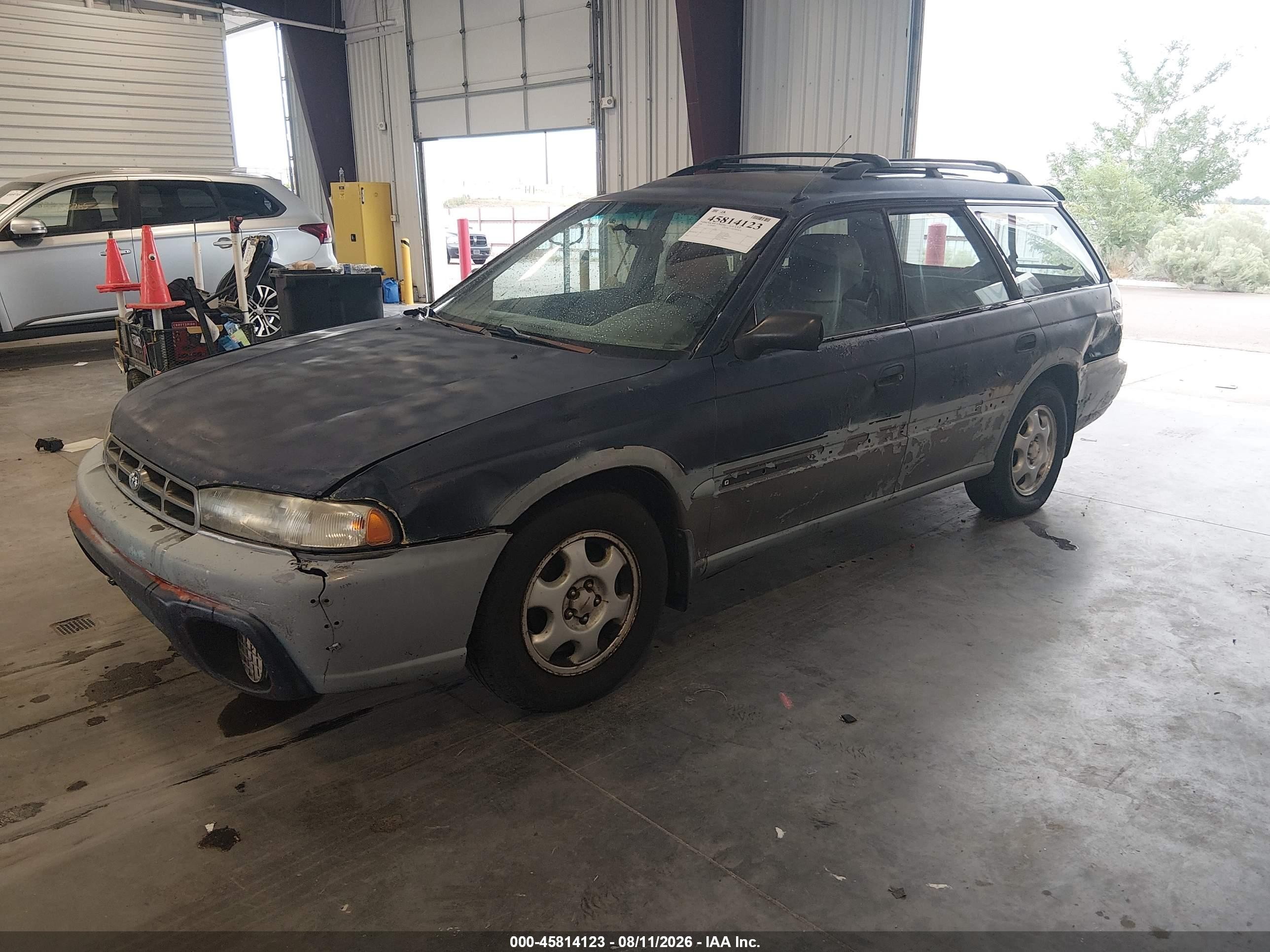 1996 Subaru Legacy Outback Blue vin: 4S3BG4850T6985316
