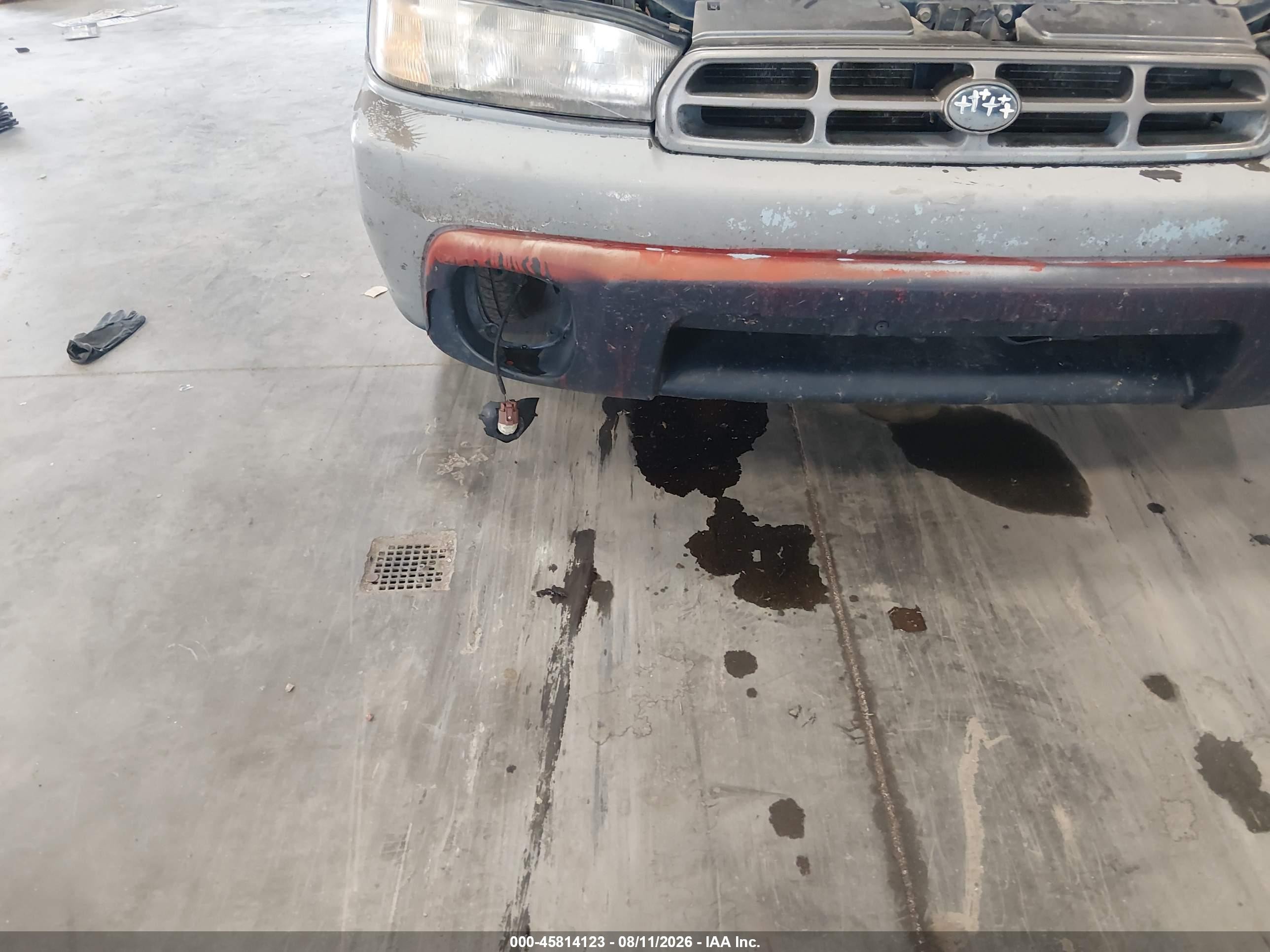 1996 Subaru Legacy Outback Blue vin: 4S3BG4850T6985316
