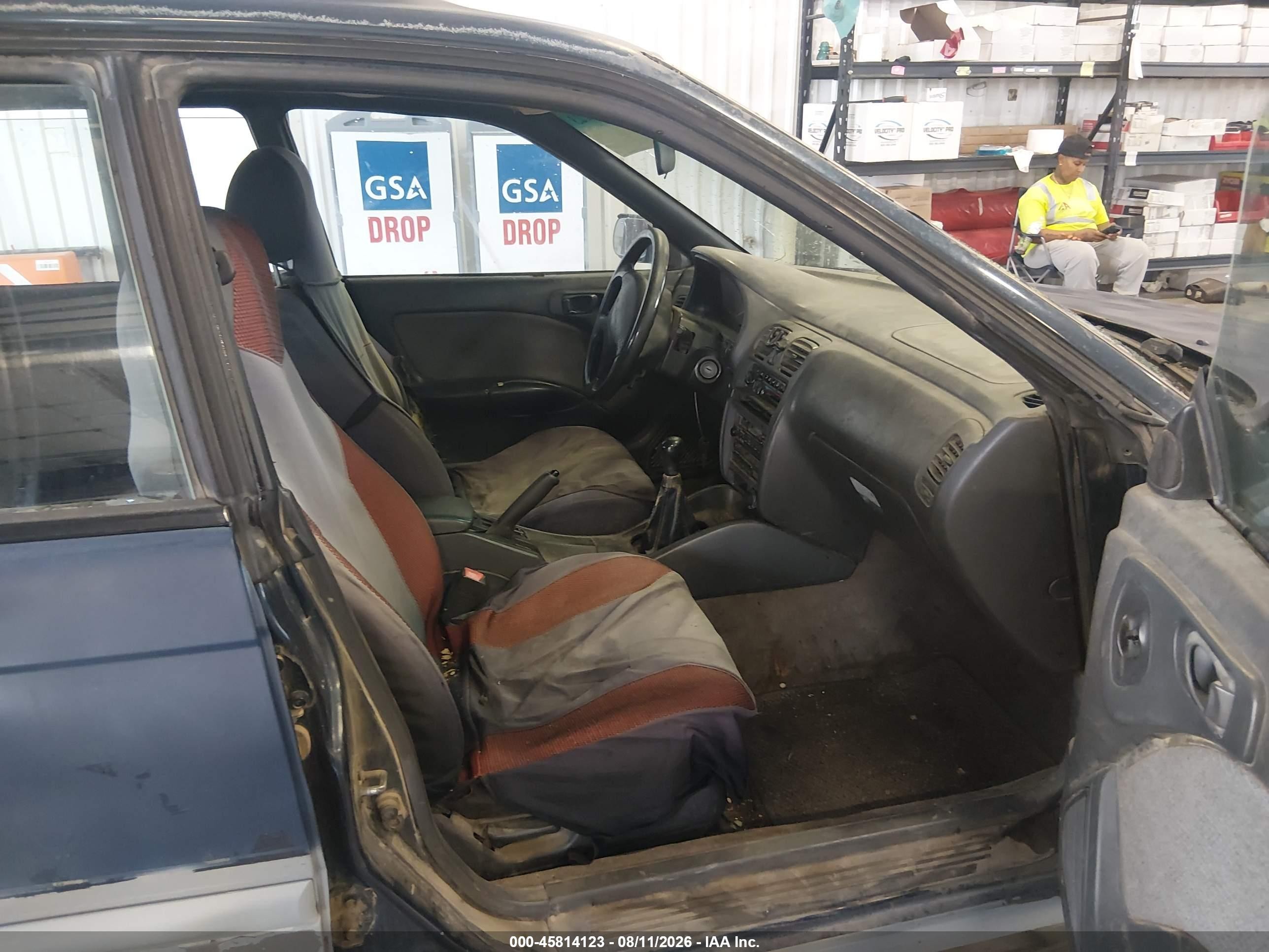 1996 Subaru Legacy Outback Blue vin: 4S3BG4850T6985316