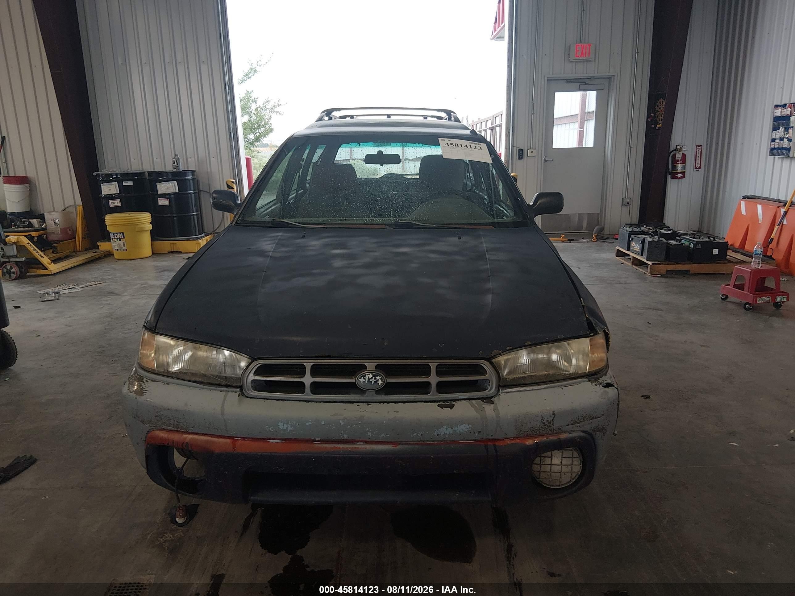 1996 Subaru Legacy Outback Blue vin: 4S3BG4850T6985316