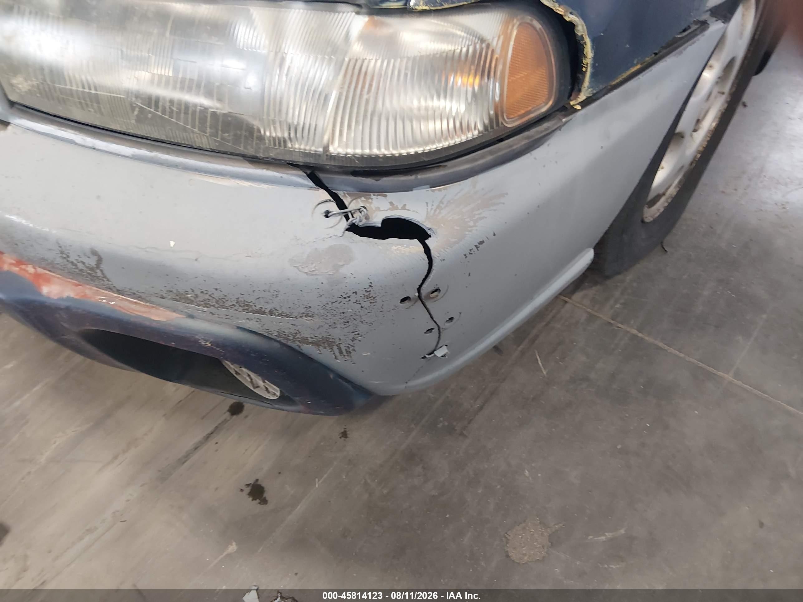 1996 Subaru Legacy Outback Blue vin: 4S3BG4850T6985316