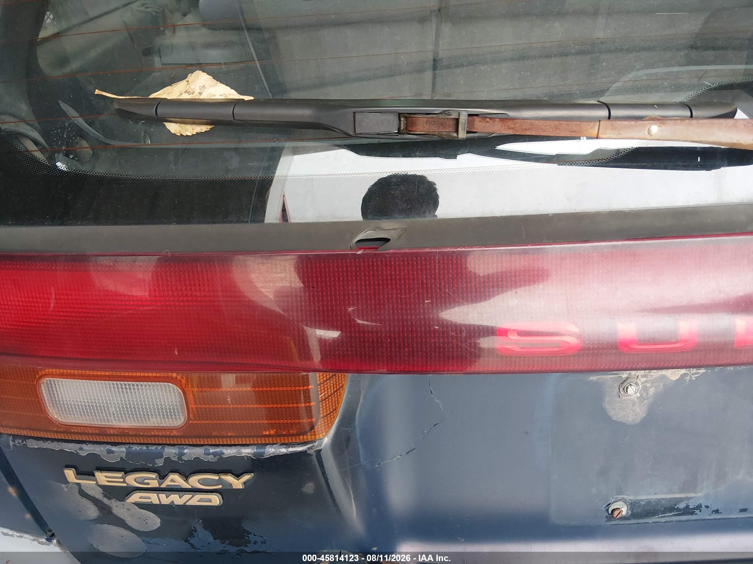 1996 Subaru Legacy Outback Blue vin: 4S3BG4850T6985316