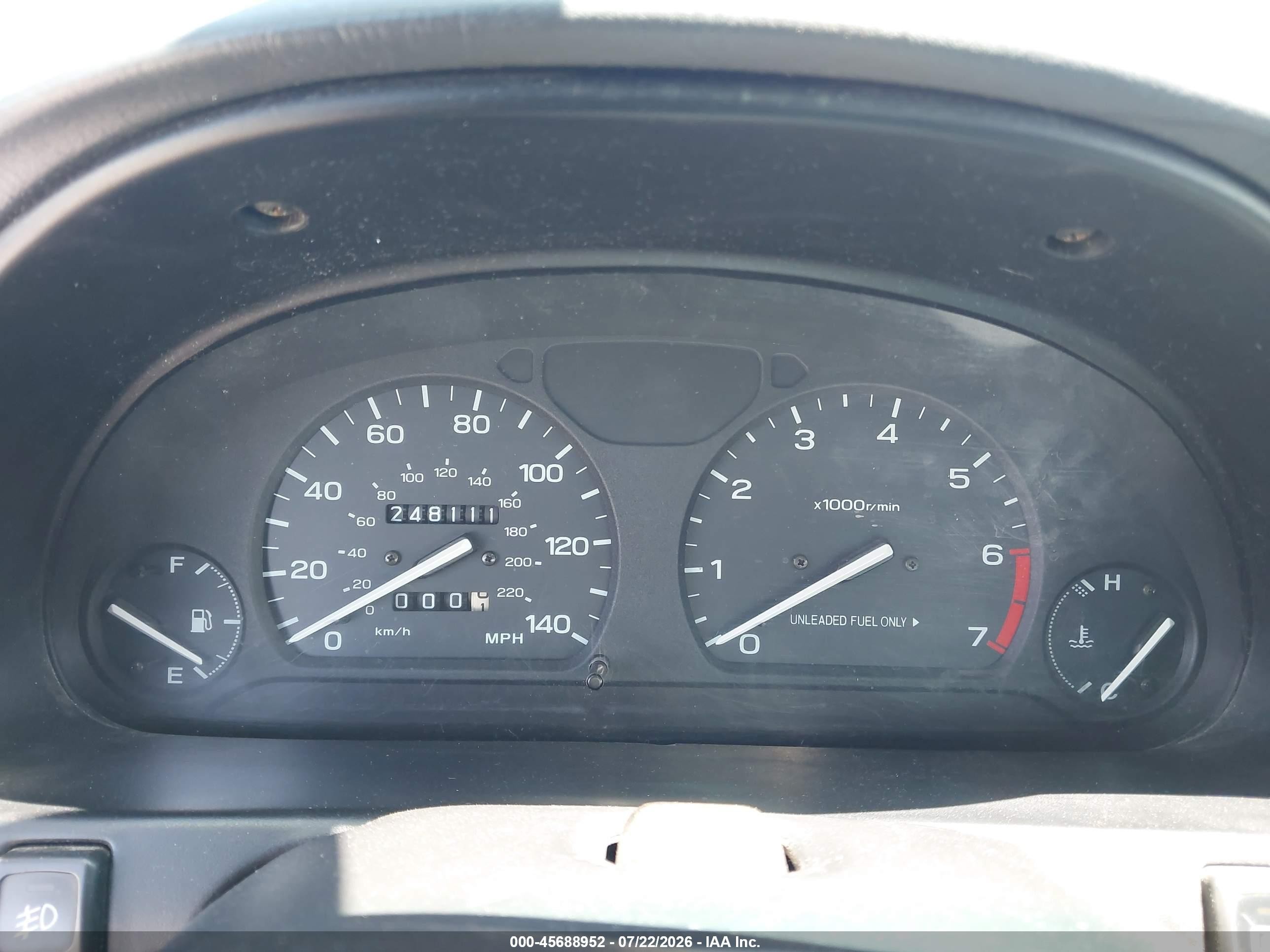 1996 Subaru Legacy Outback White vin: 4S3BG4853T6384093