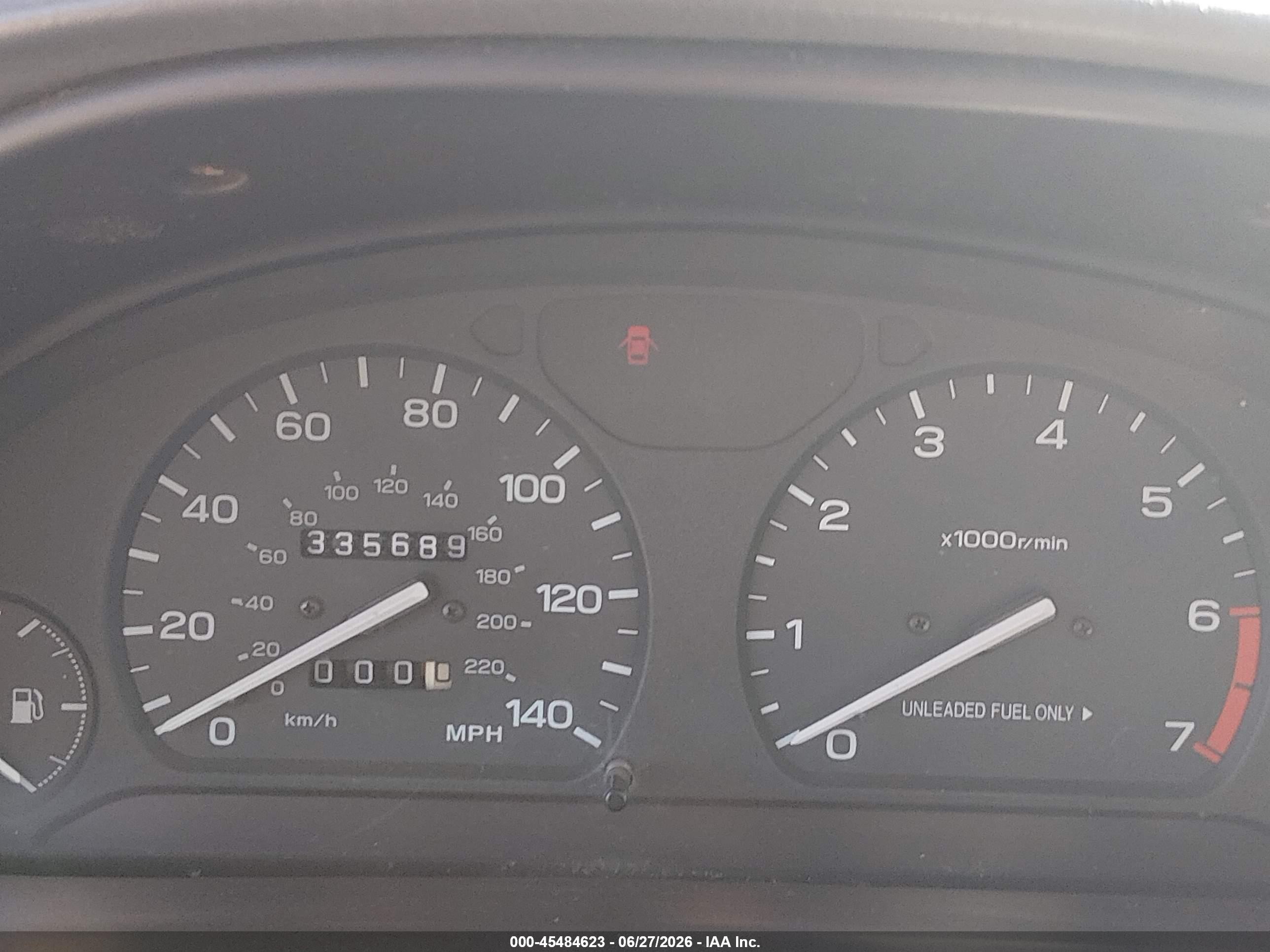 1996 Subaru Legacy Outback Зеленый vin: 4S3BG4857T6974121