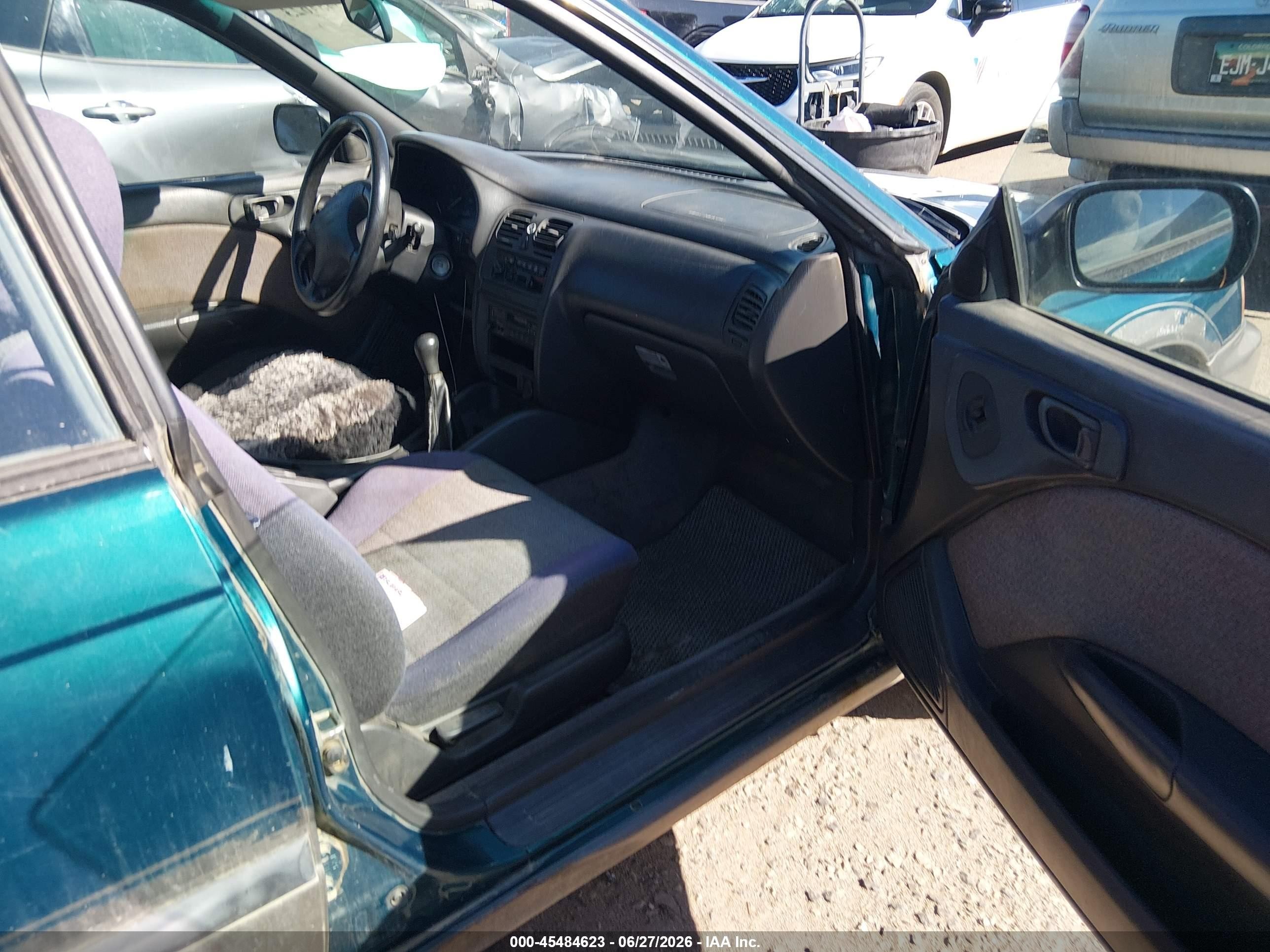 1996 Subaru Legacy Outback Зеленый vin: 4S3BG4857T6974121