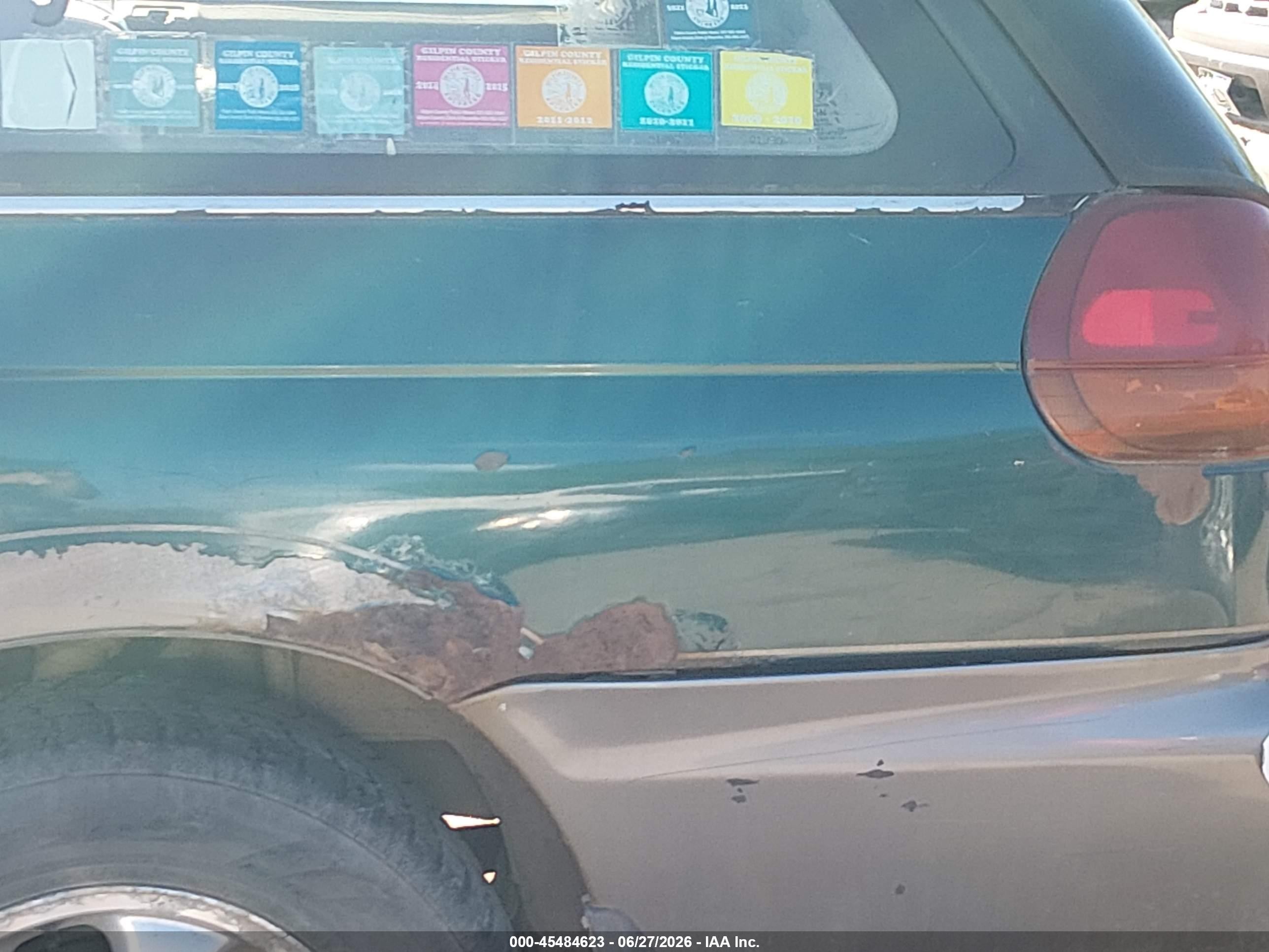 1996 Subaru Legacy Outback Зеленый vin: 4S3BG4857T6974121