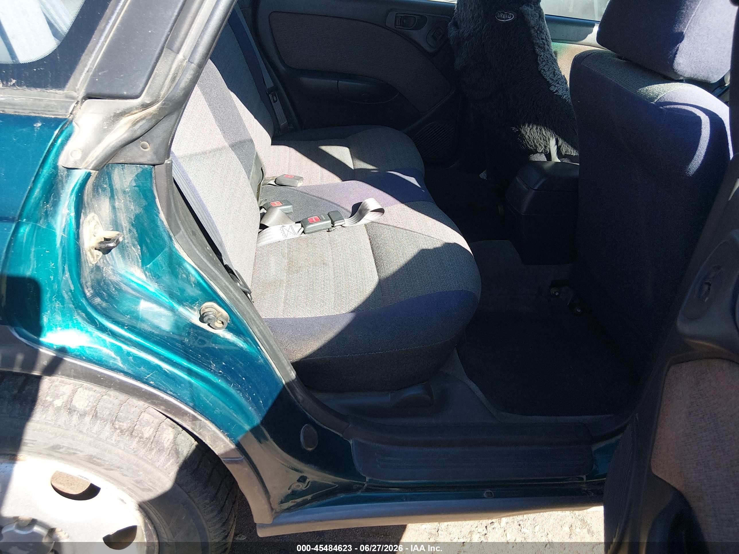 1996 Subaru Legacy Outback Зеленый vin: 4S3BG4857T6974121