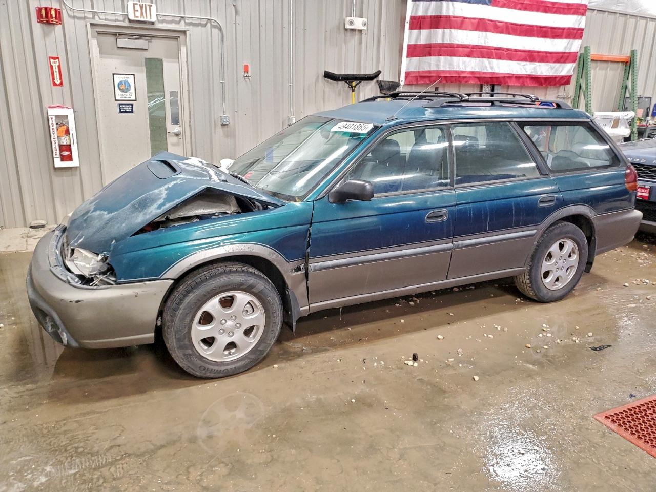 1998 Subaru Legacy 30th Anniversary Outback Синий vin: 4S3BG6850W7642936