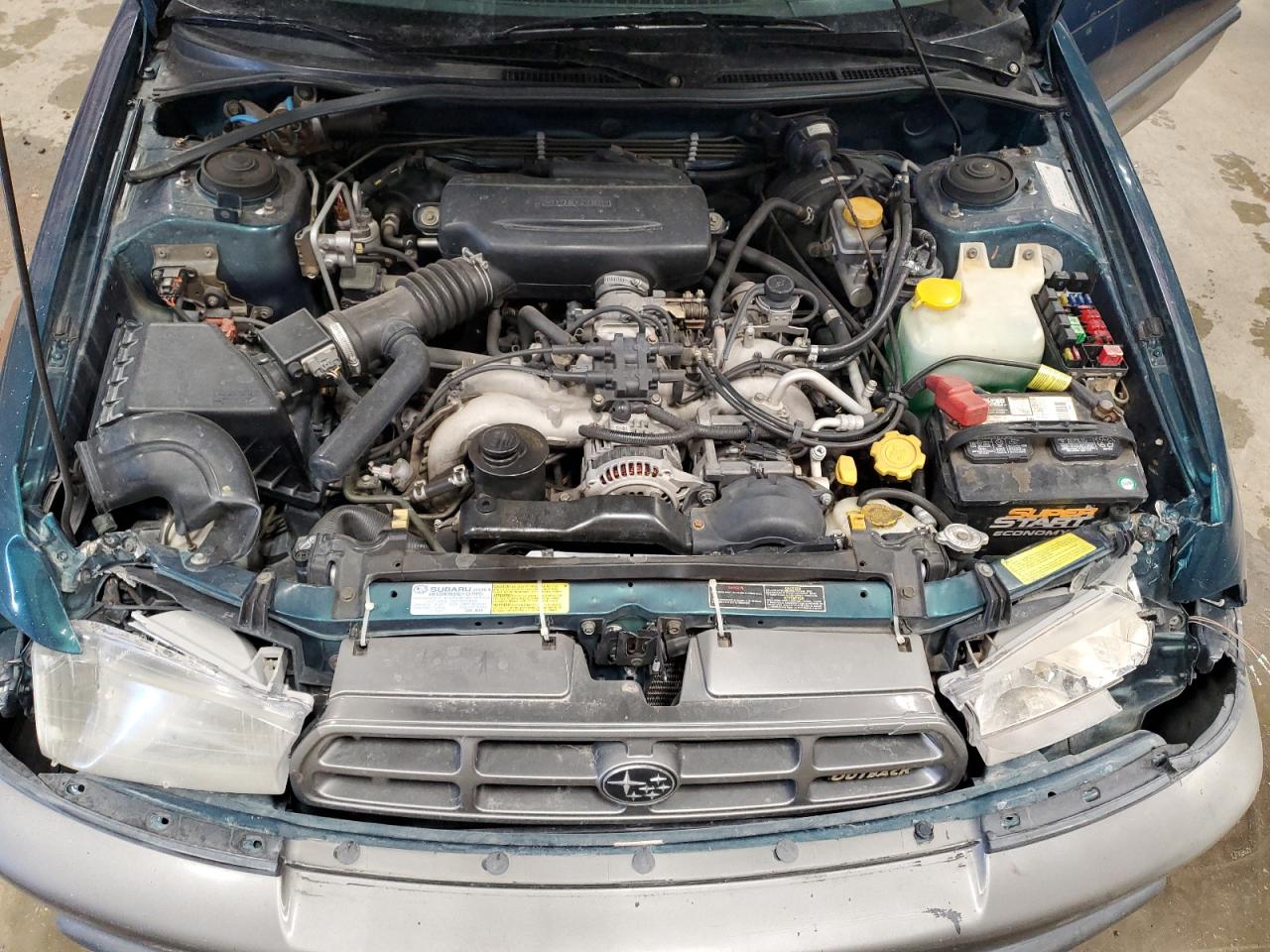 1998 Subaru Legacy 30th Anniversary Outback Синий vin: 4S3BG6850W7642936