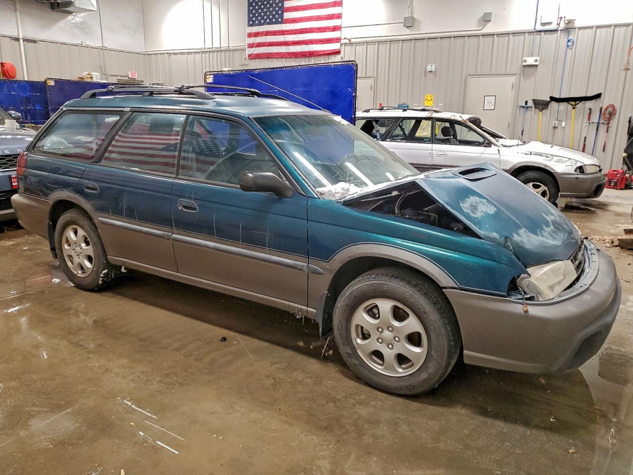 1998 Subaru Legacy 30th Anniversary Outback Синий vin: 4S3BG6850W7642936