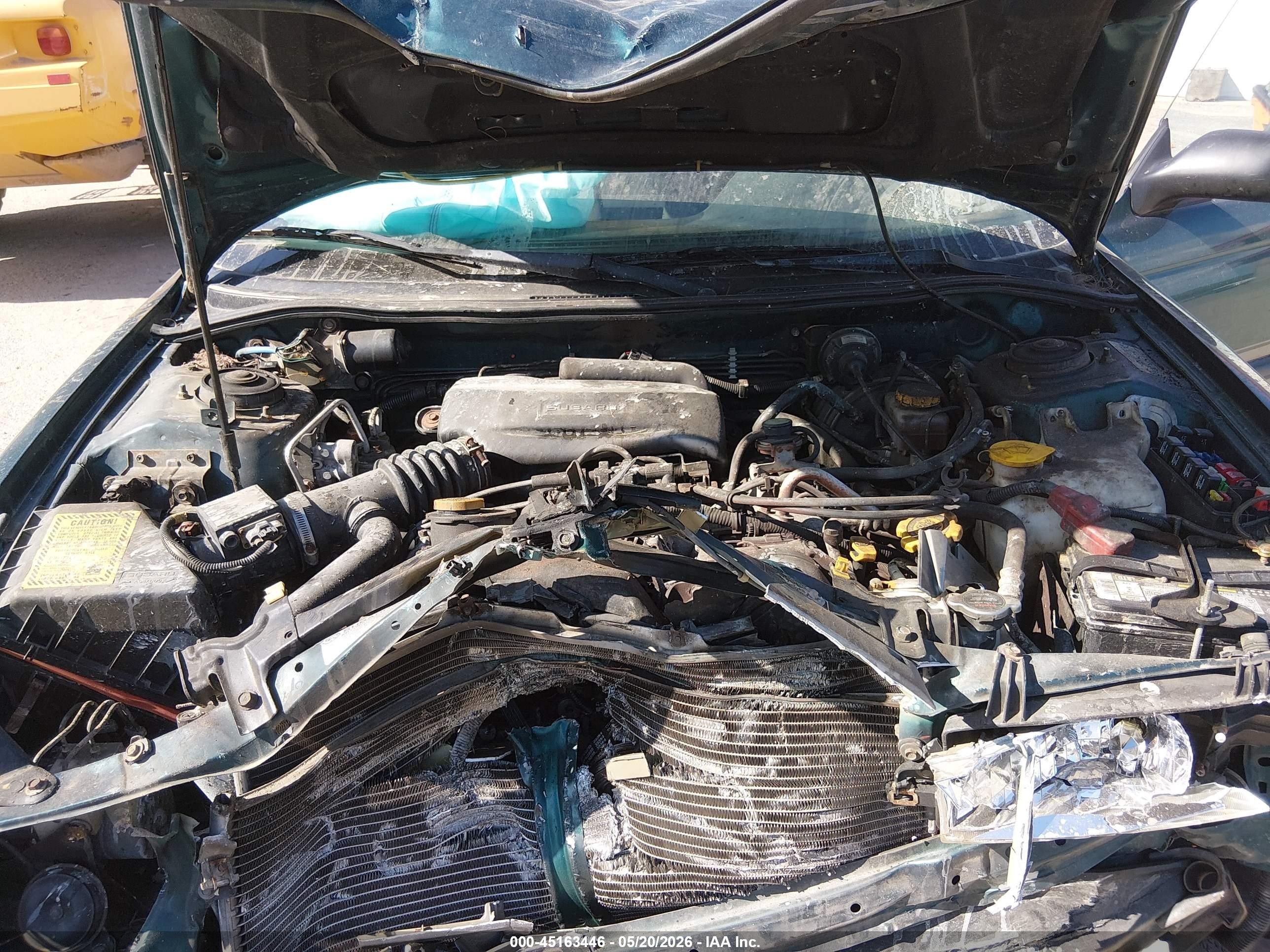 1999 Subaru Legacy 30th Ann. Outback Ltd./outback Green vin: 4S3BG6850X7615057
