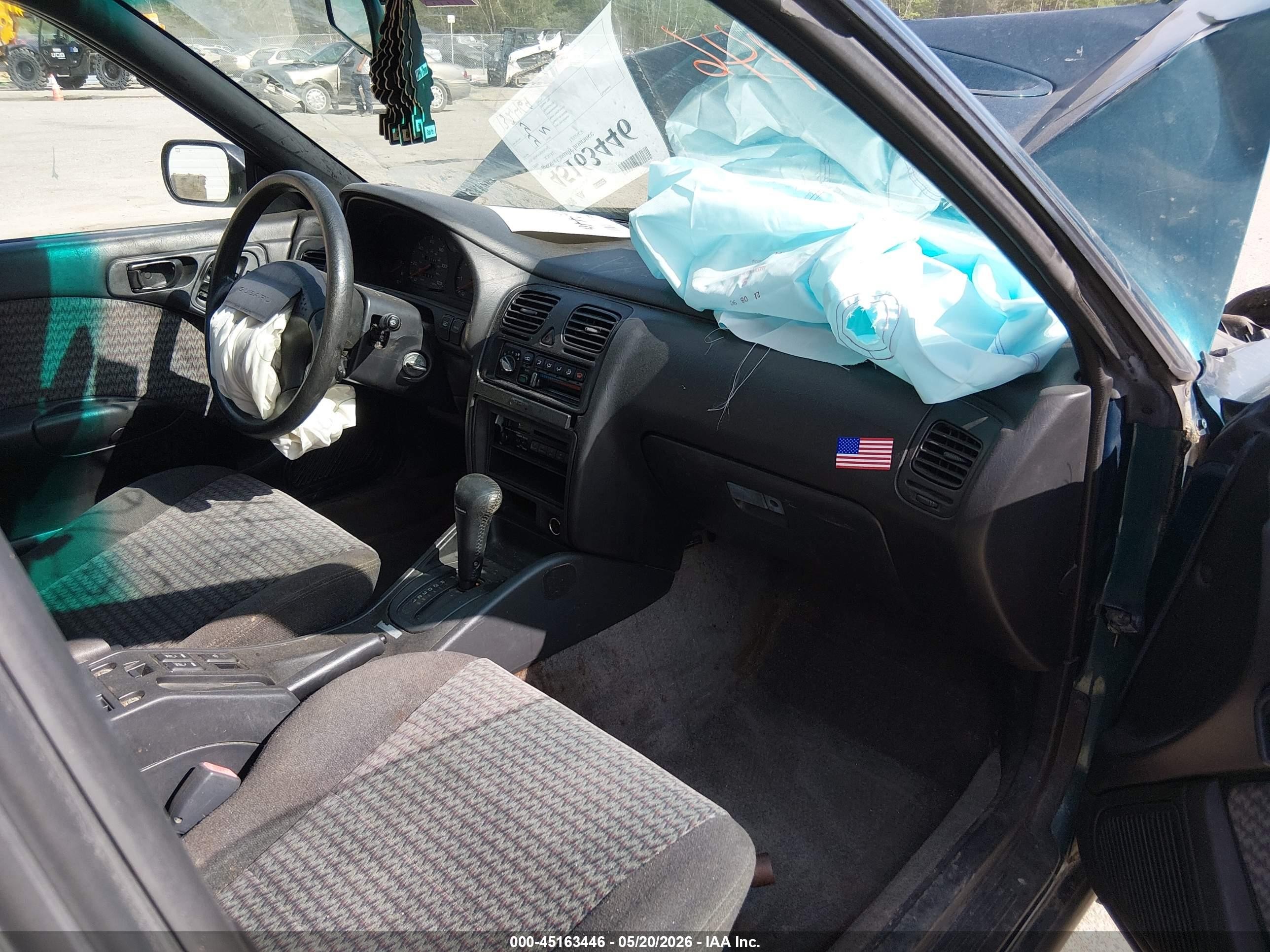 1999 Subaru Legacy 30th Ann. Outback Ltd./outback Green vin: 4S3BG6850X7615057