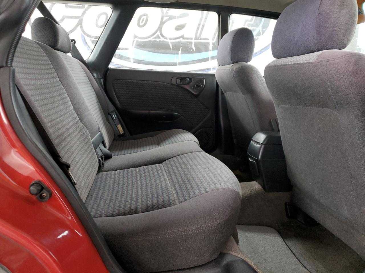 1999 Subaru Legacy Outback Red vin: 4S3BG6853X6610263