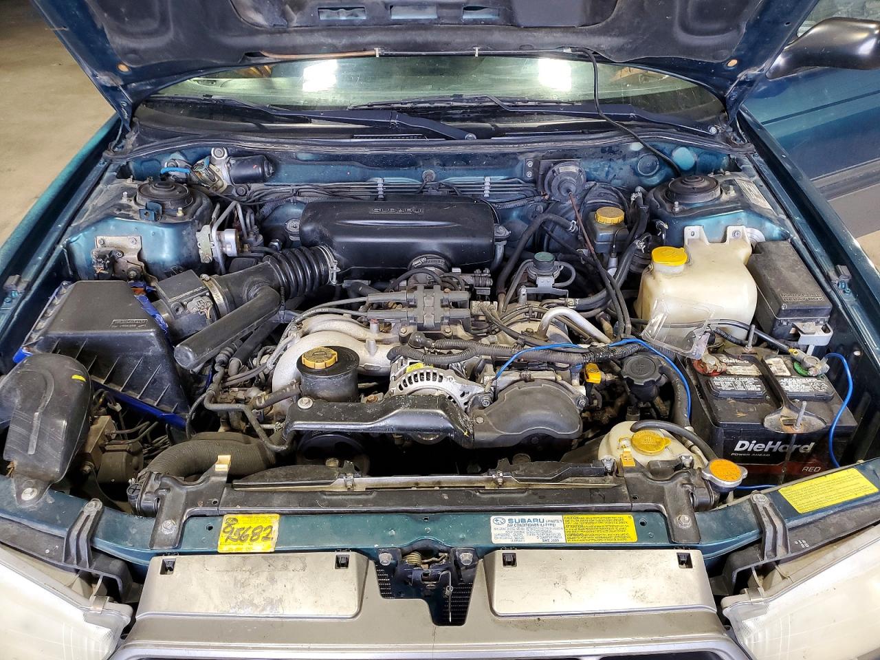 1998 Subaru Legacy 30th Anniversary Outback Зеленый vin: 4S3BG6854W7637559