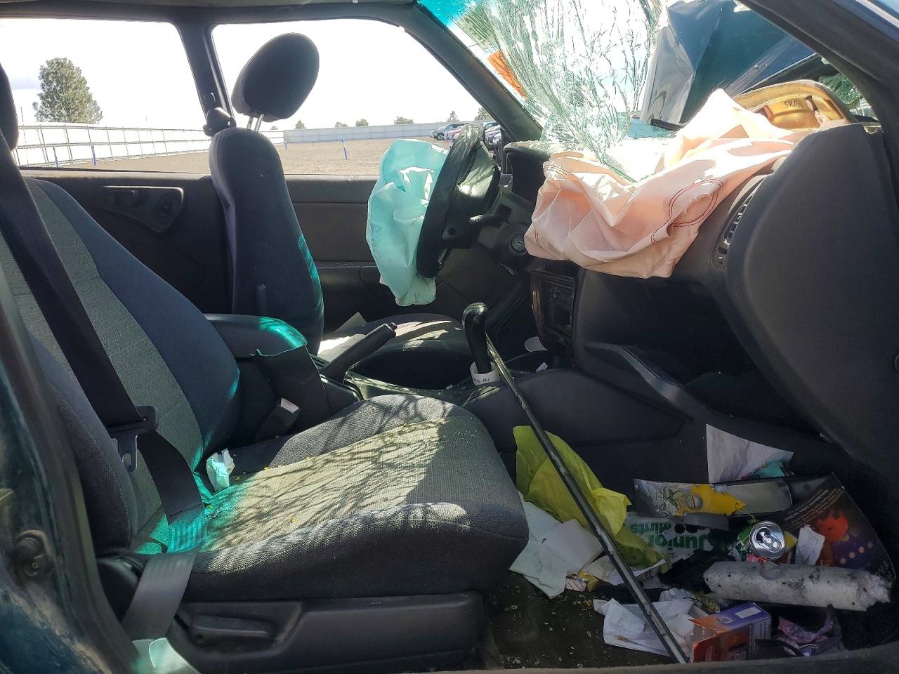 1996 Subaru Legacy Outback Green vin: 4S3BG6855T7378639