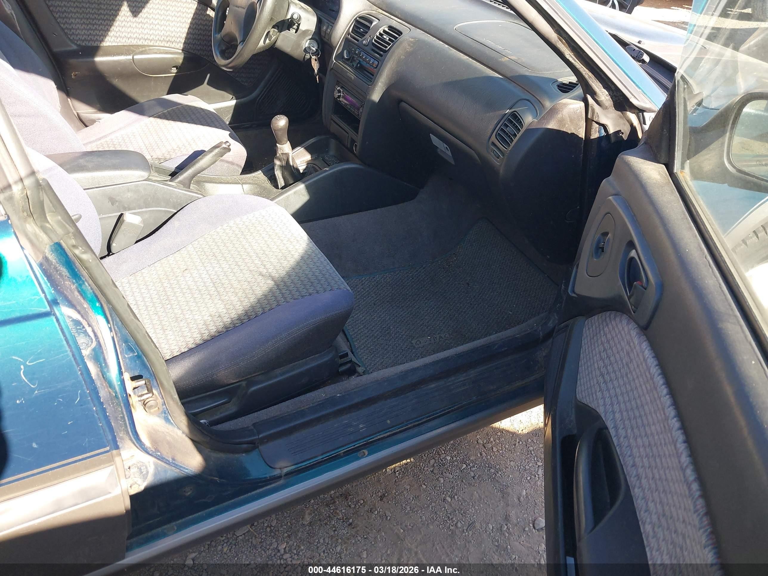 1998 Subaru Legacy Outback/outback Limited/outback Sport Green vin: 4S3BG6855W6637981