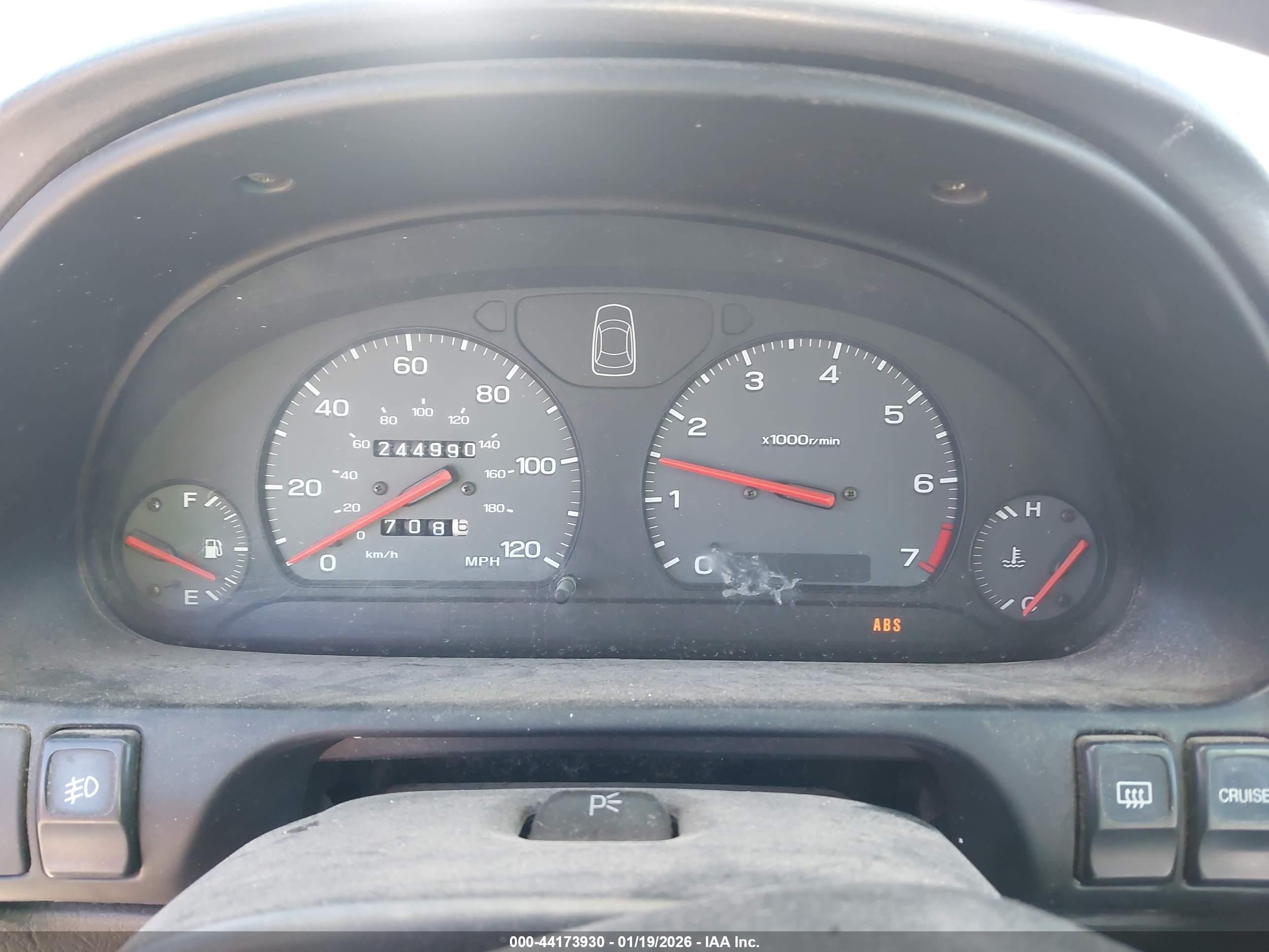1998 Subaru Legacy Outback/outback Limited/outback Ltd 30th Ann Red vin: 4S3BG6855W7627185