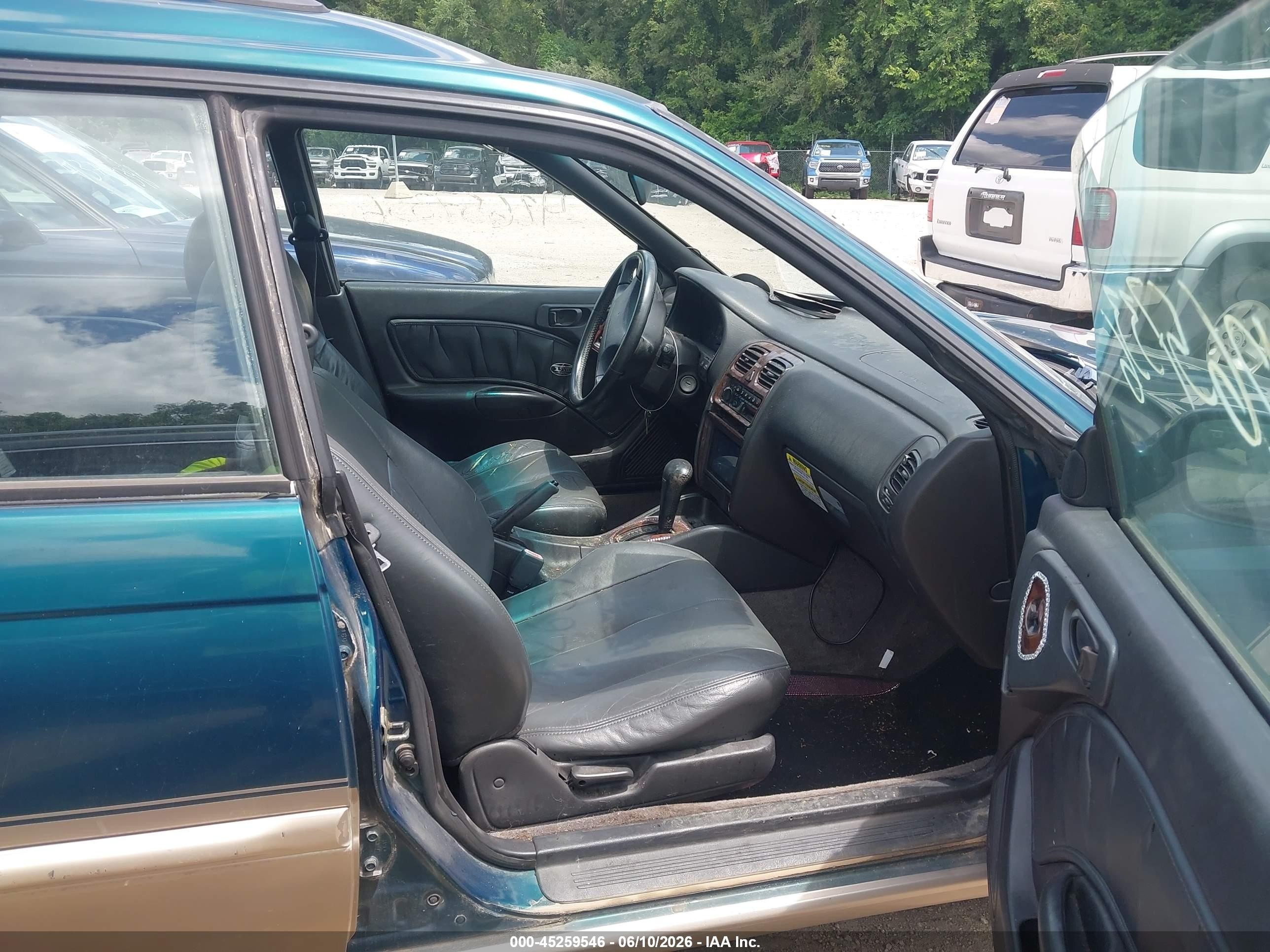 1999 Subaru Legacy 30th Ann. Outback Ltd./outback Зеленый vin: 4S3BG6855X7606399