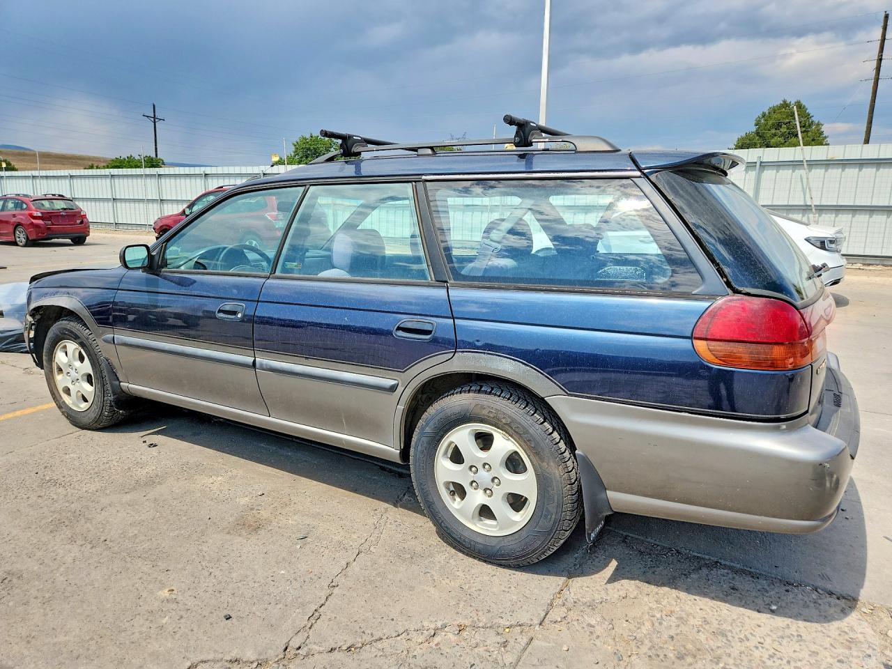 1998 Subaru Legacy 30th Anniversary Outback Blue vin: 4S3BG6856W6624401