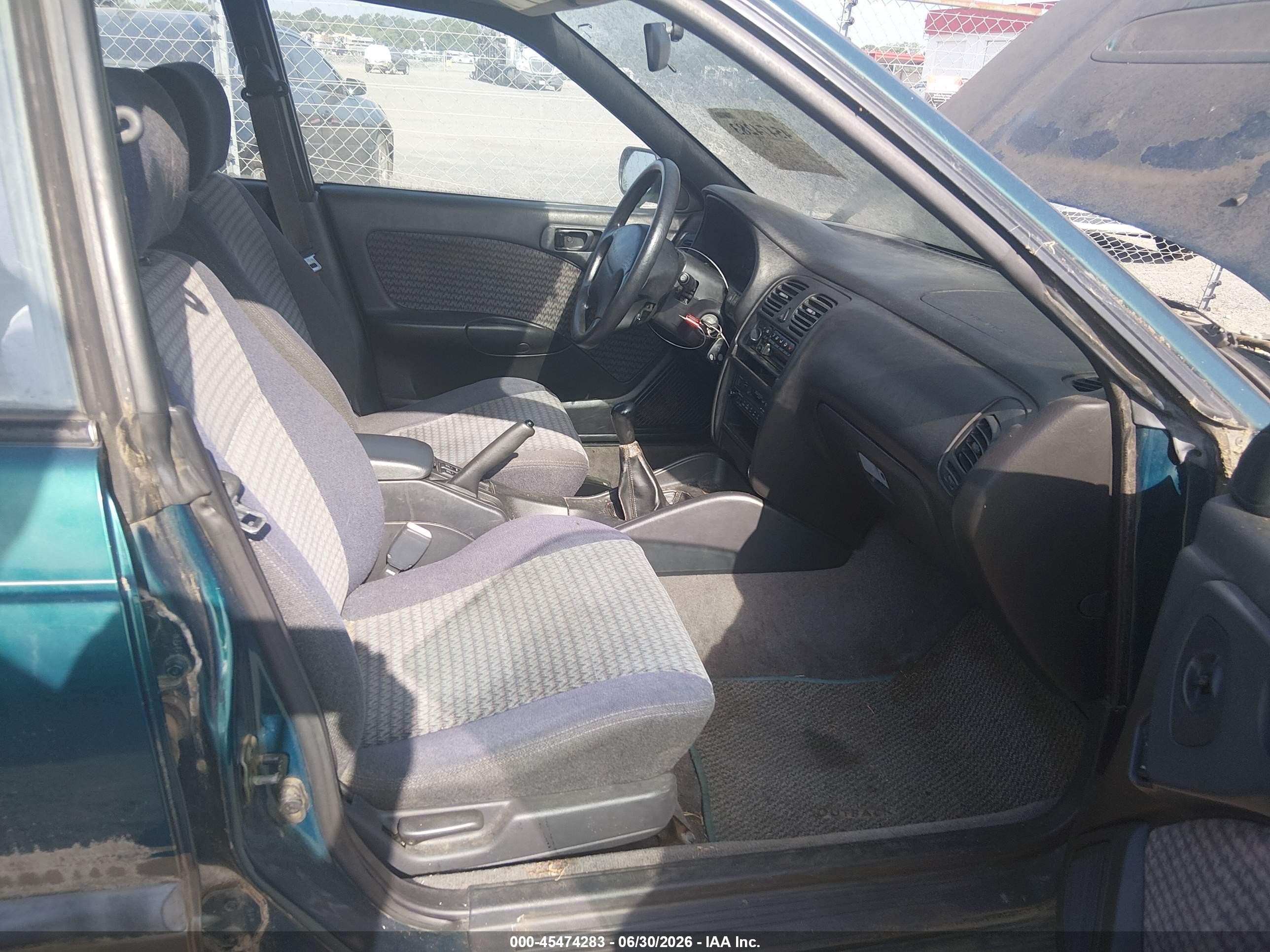 1999 Subaru Legacy 30th Ann. Outback Ltd./outback Green vin: 4S3BG6856X6601265