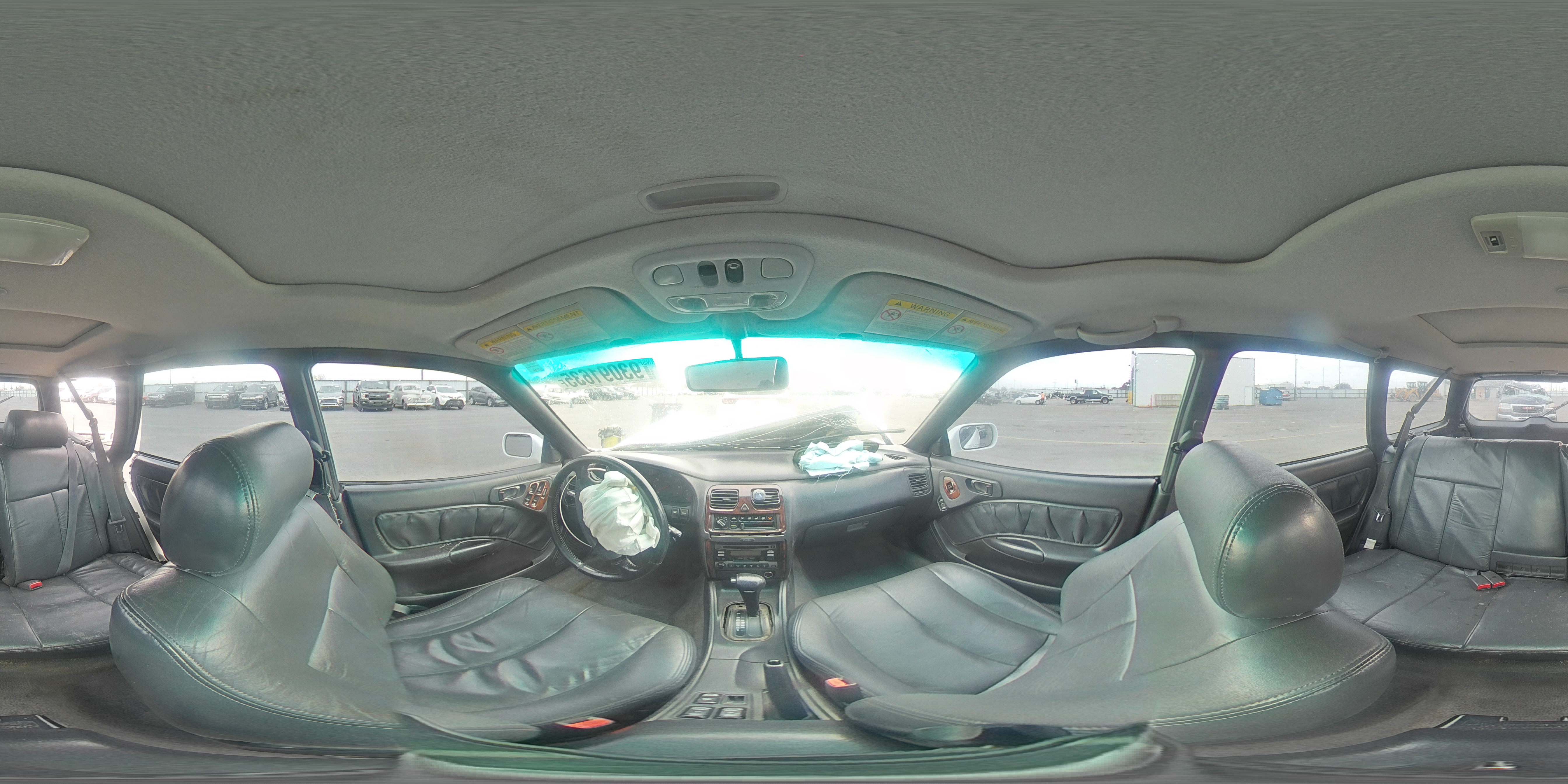 1999 Subaru Legacy Outback White vin: 4S3BG6856X7611658