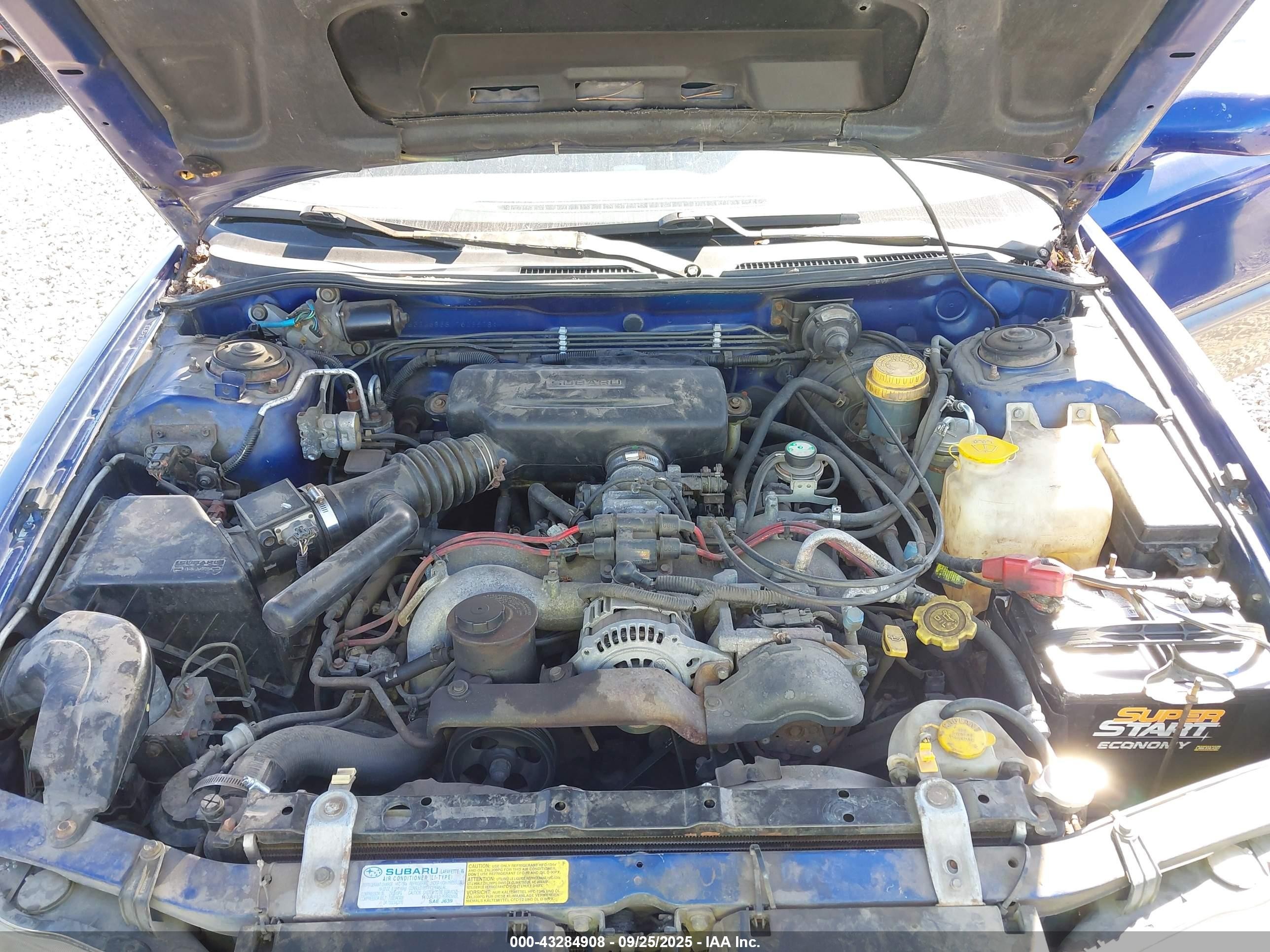 1997 Subaru Legacy Outback/outback Limited Синий vin: 4S3BG6858V7608578