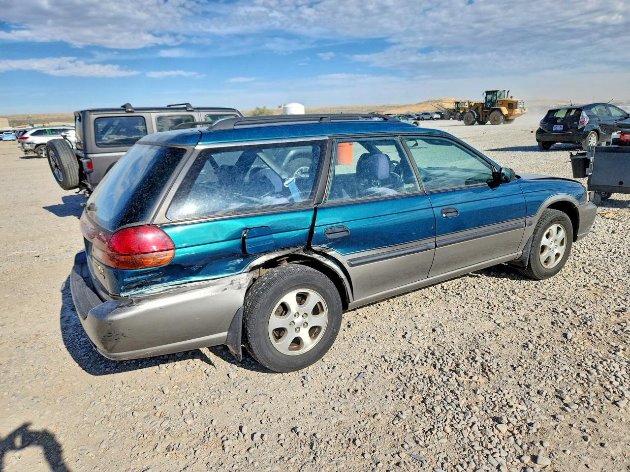 1998 Subaru Legacy 30th Anniversary Outback/30th Зеленый vin: 4S3BG6858W7613877