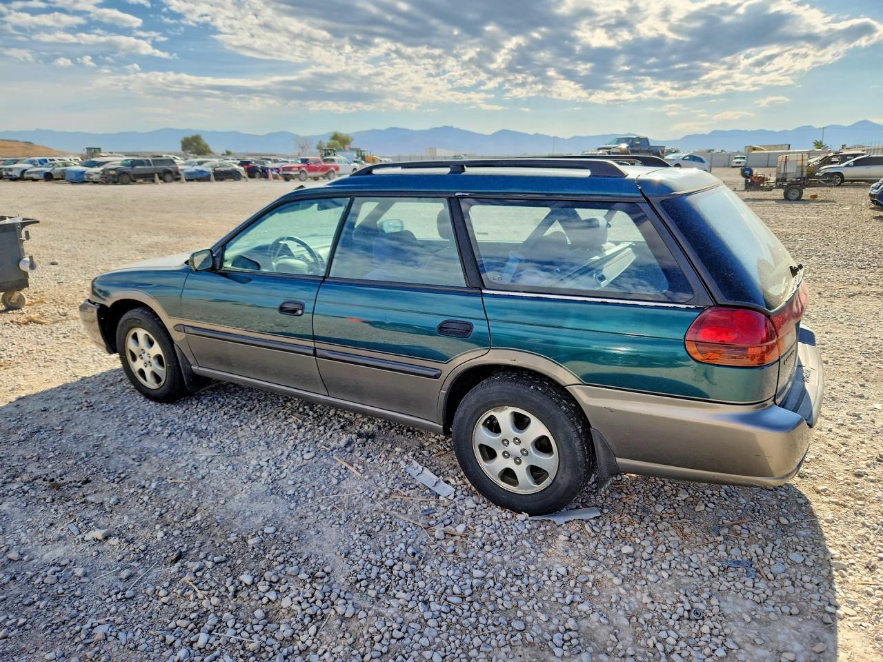 1998 Subaru Legacy 30th Anniversary Outback/30th Зеленый vin: 4S3BG6858W7613877