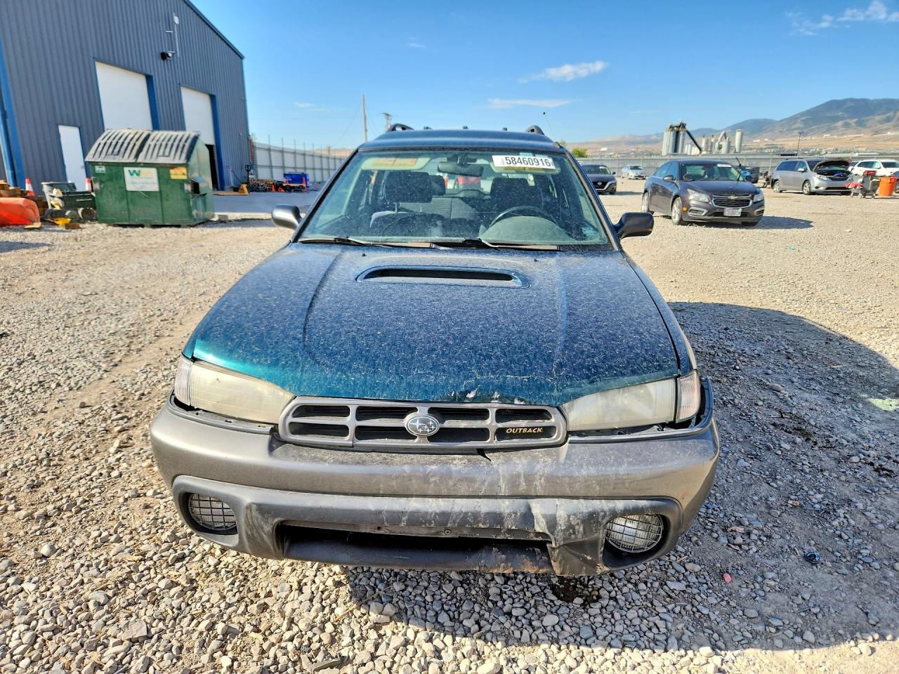 1998 Subaru Legacy 30th Anniversary Outback/30th Зеленый vin: 4S3BG6858W7613877