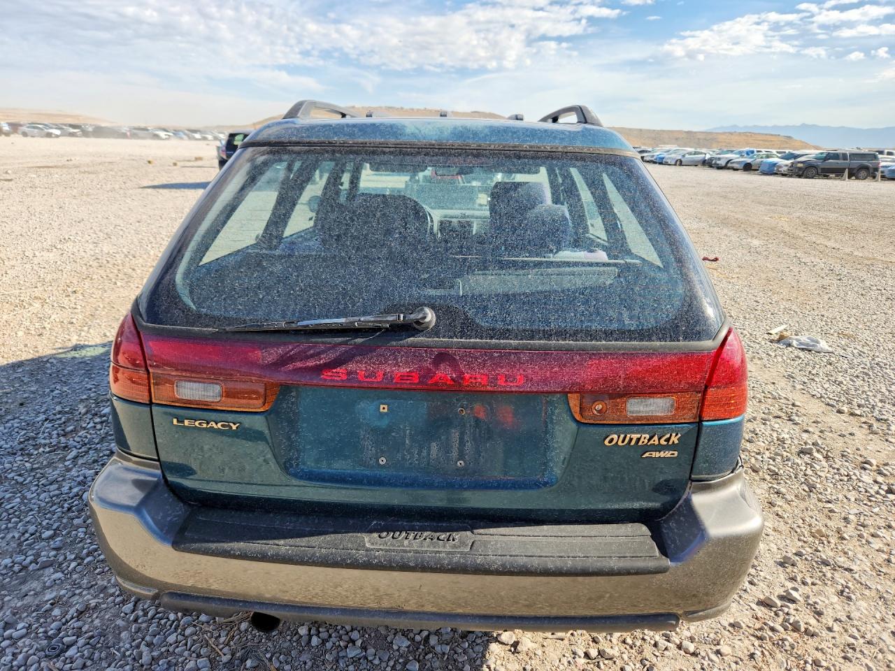 1998 Subaru Legacy 30th Anniversary Outback/30th Зеленый vin: 4S3BG6858W7613877