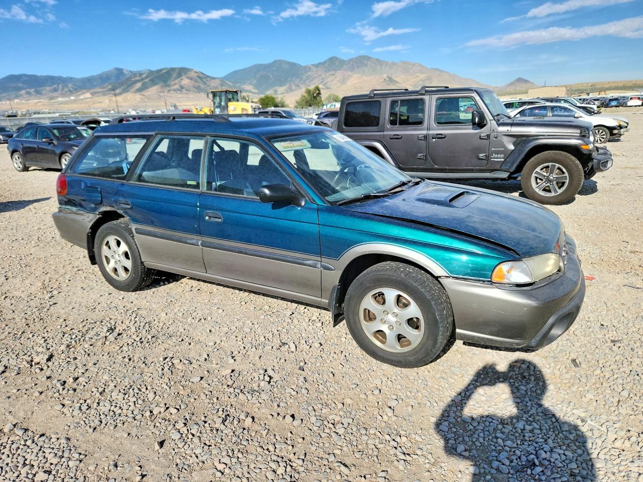 1998 Subaru Legacy 30th Anniversary Outback/30th Зеленый vin: 4S3BG6858W7613877