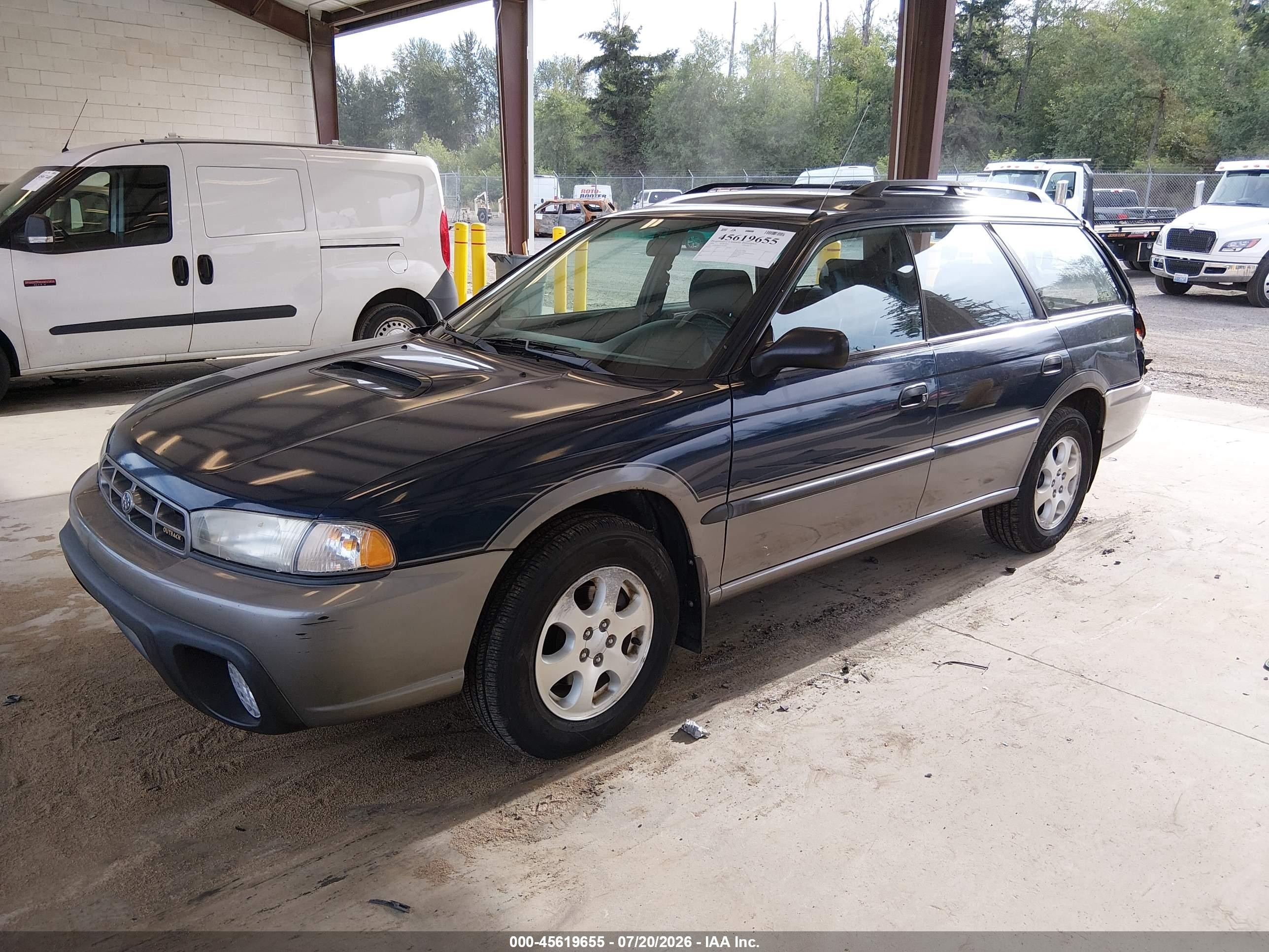 1999 Subaru Legacy 30th Ann. Outback Ltd./outback Dark Blue vin: 4S3BG6858X7619860