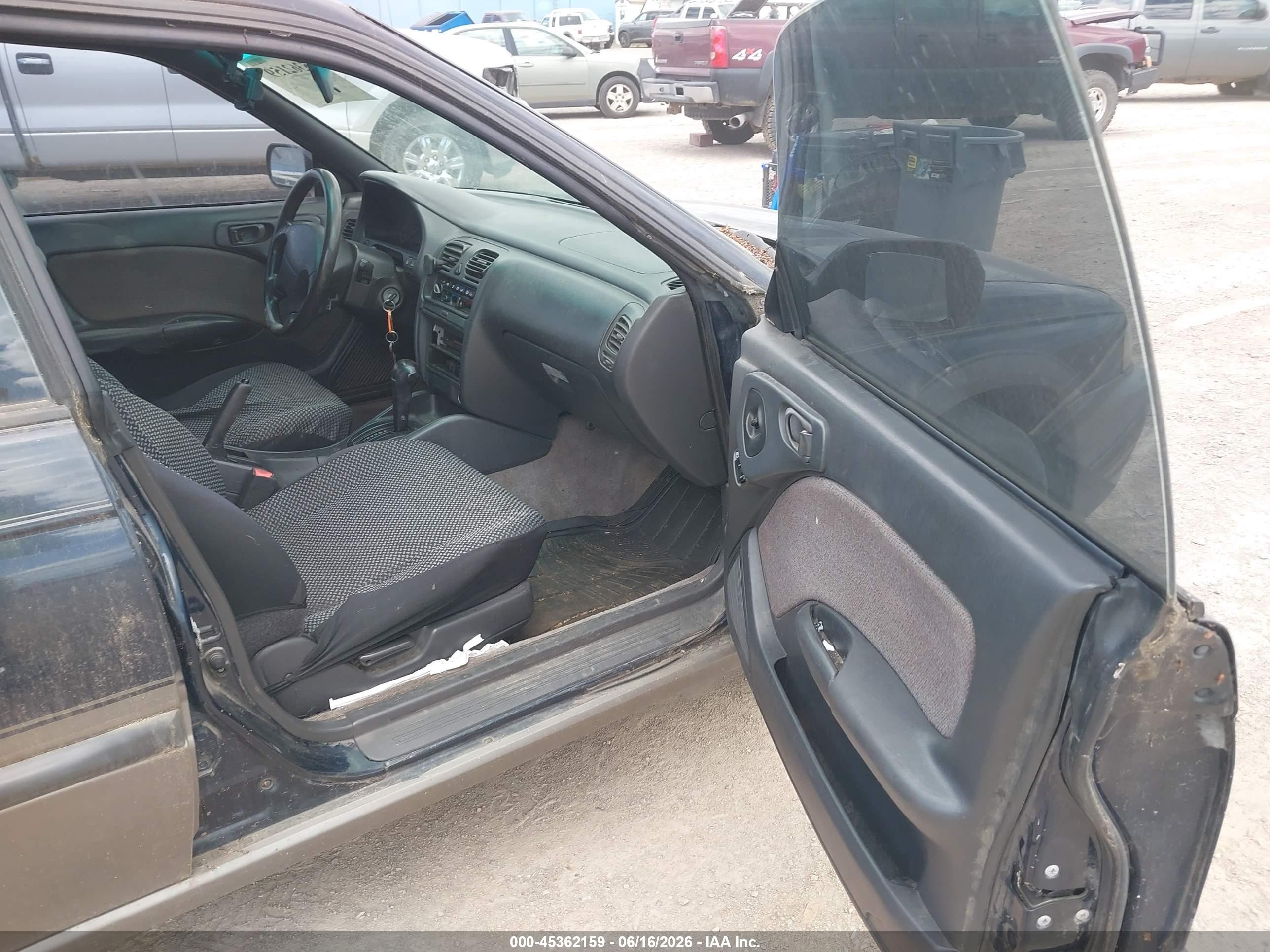 1997 Subaru Legacy Outback/outback Limited Blue vin: 4S3BG6859V7607987