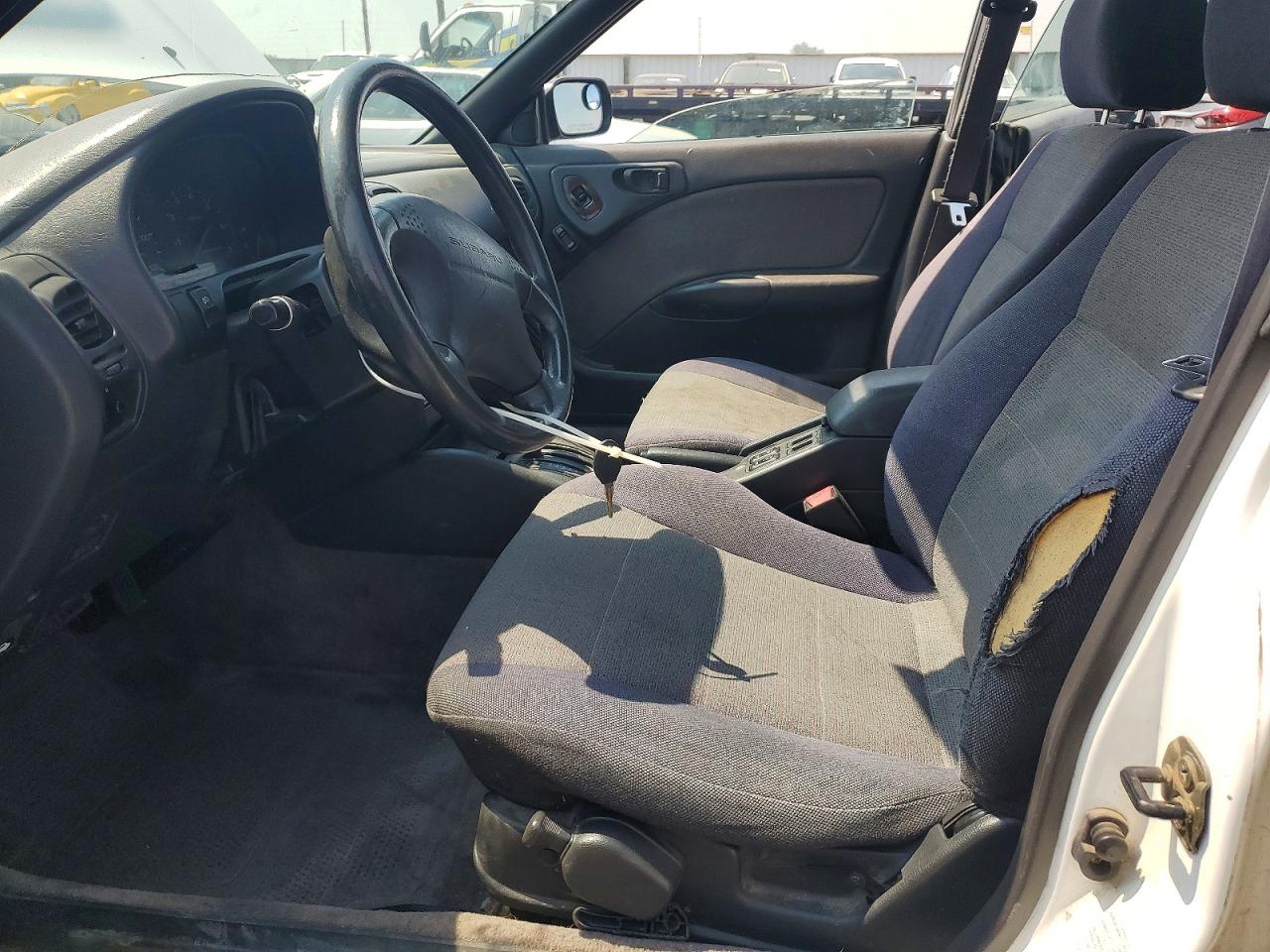 1997 Subaru Legacy Outback White vin: 4S3BG6859V7649656
