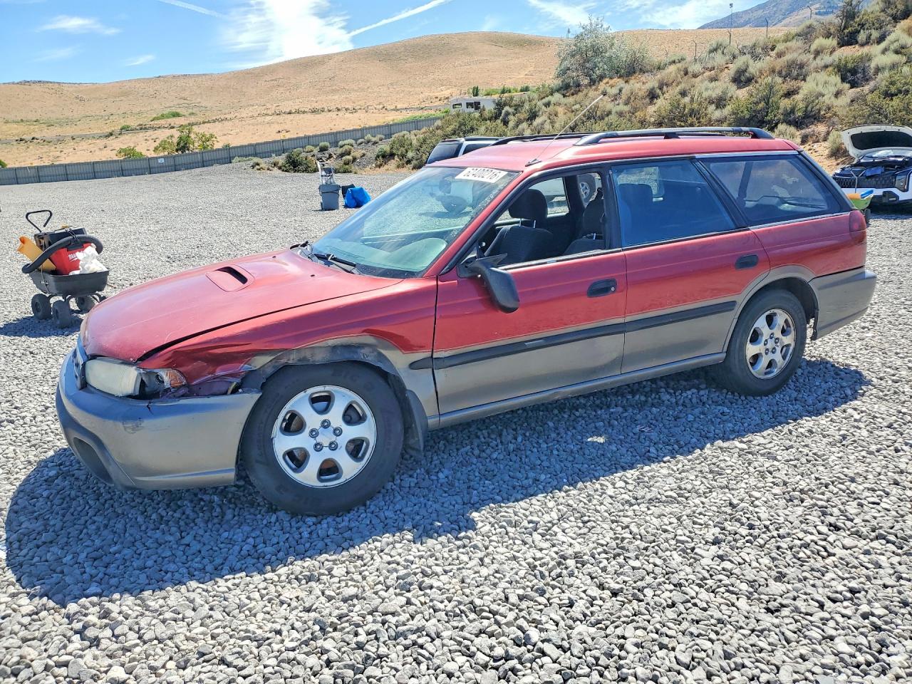 1998 Subaru Legacy 30th Anniversary Outback Бордовый vin: 4S3BG6859W7634320