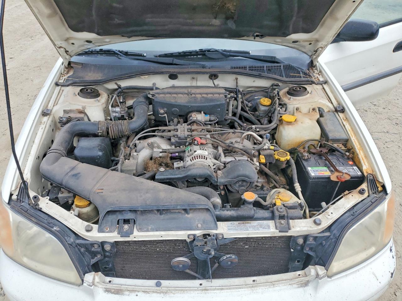 2000 Subaru Legacy Brighton White vin: 4S3BH6252Y7312840