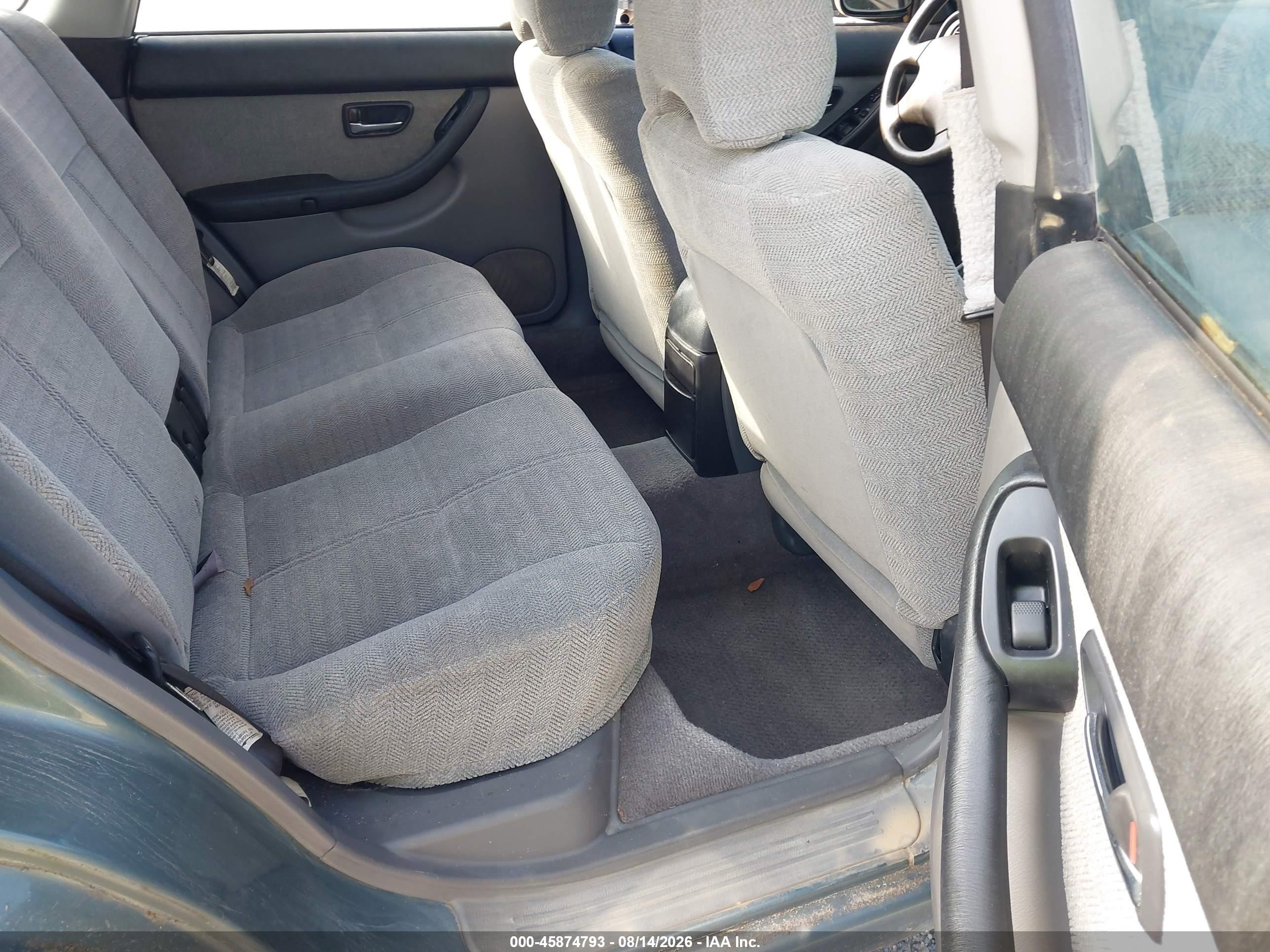 2001 Subaru Legacy L Green vin: 4S3BH635117308170
