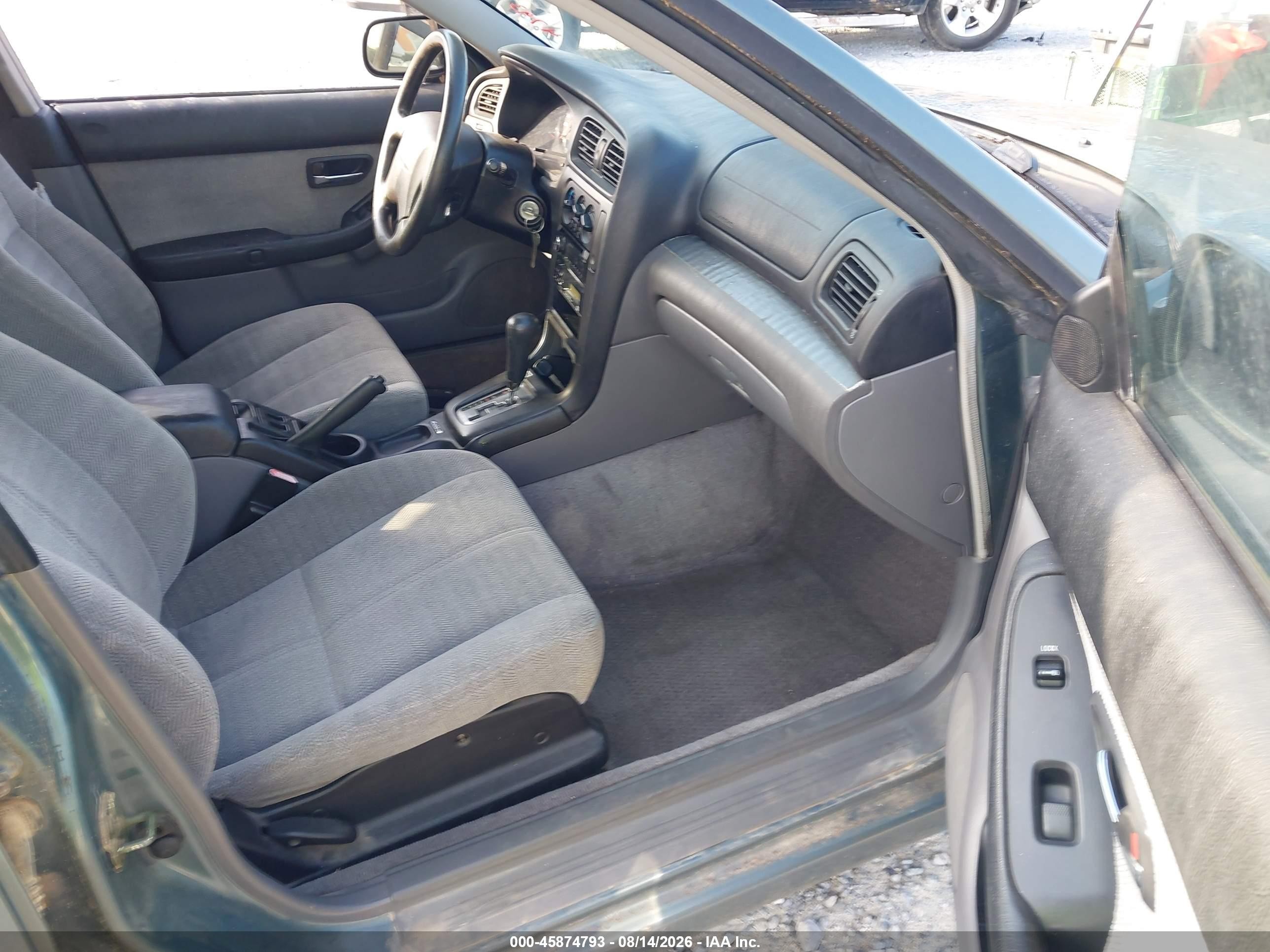 2001 Subaru Legacy L Green vin: 4S3BH635117308170