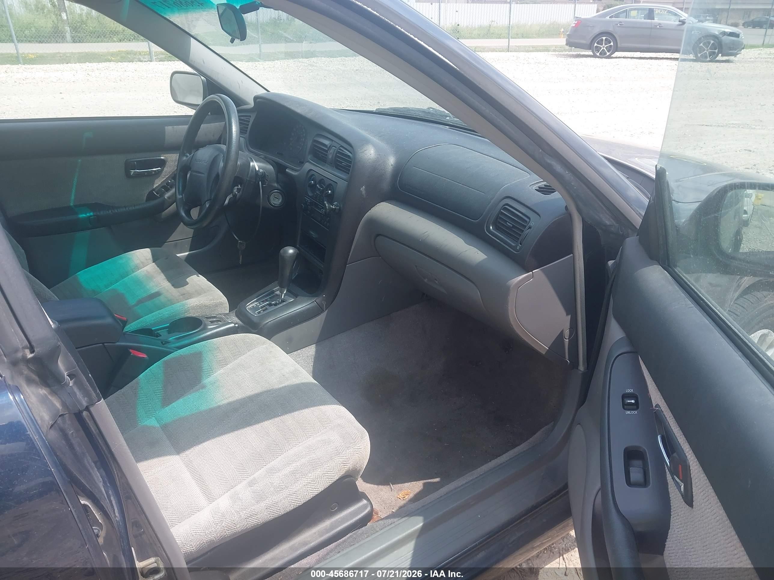 2002 Subaru Legacy L Black vin: 4S3BH635127302693