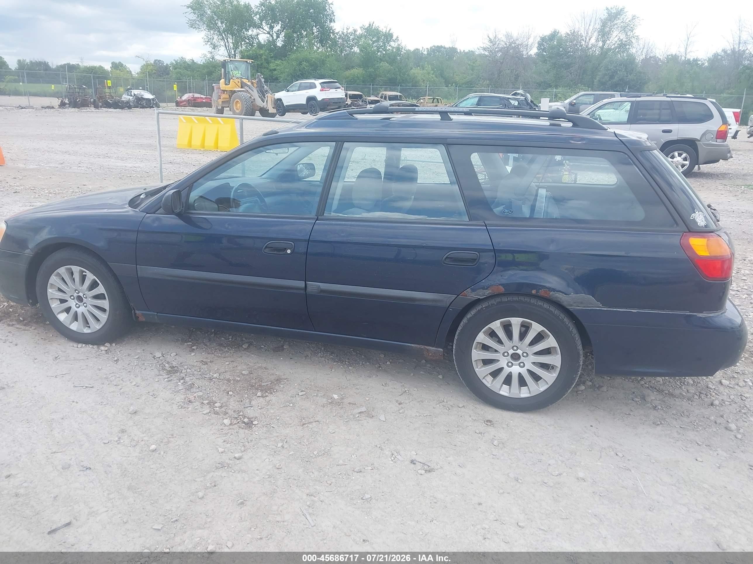 2002 Subaru Legacy L Black vin: 4S3BH635127302693