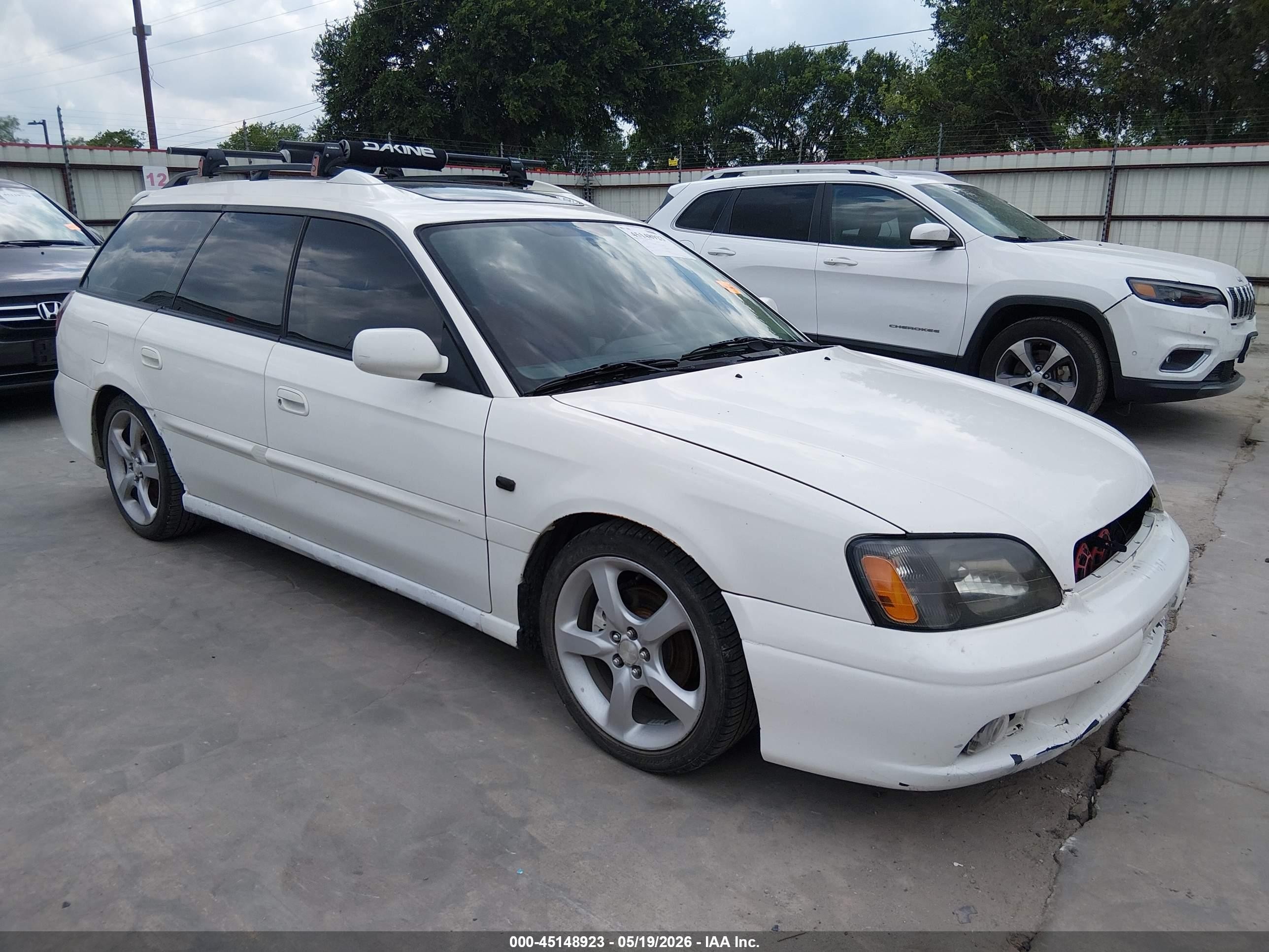 2003 Subaru Legacy L/l W/special Edition Package White vin: 4S3BH635236307831