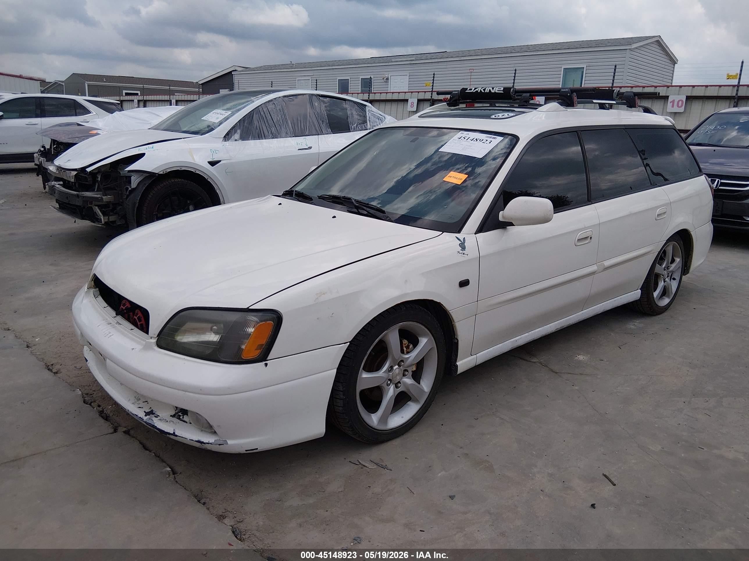 2003 Subaru Legacy L/l W/special Edition Package White vin: 4S3BH635236307831