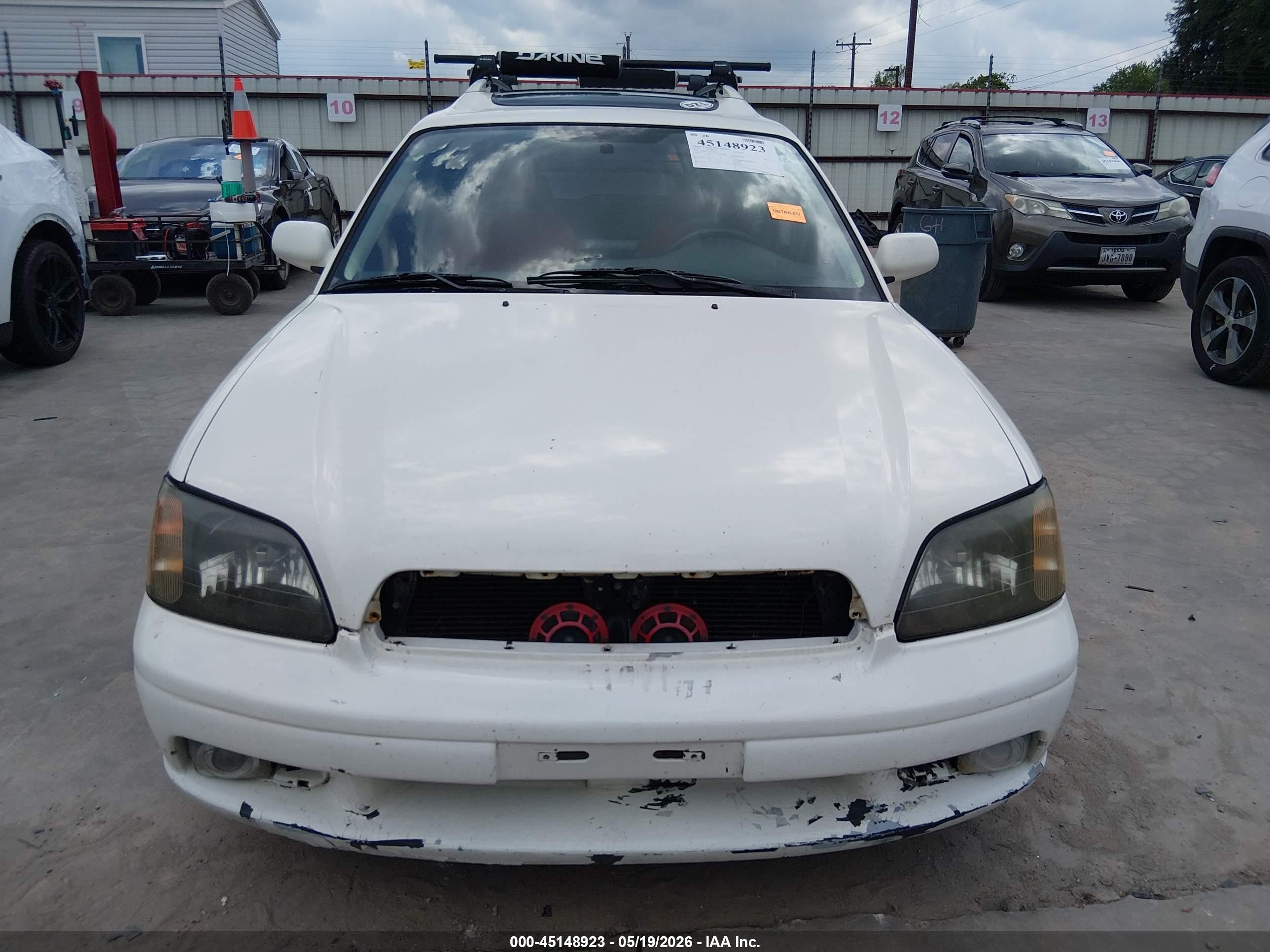 2003 Subaru Legacy L/l W/special Edition Package White vin: 4S3BH635236307831
