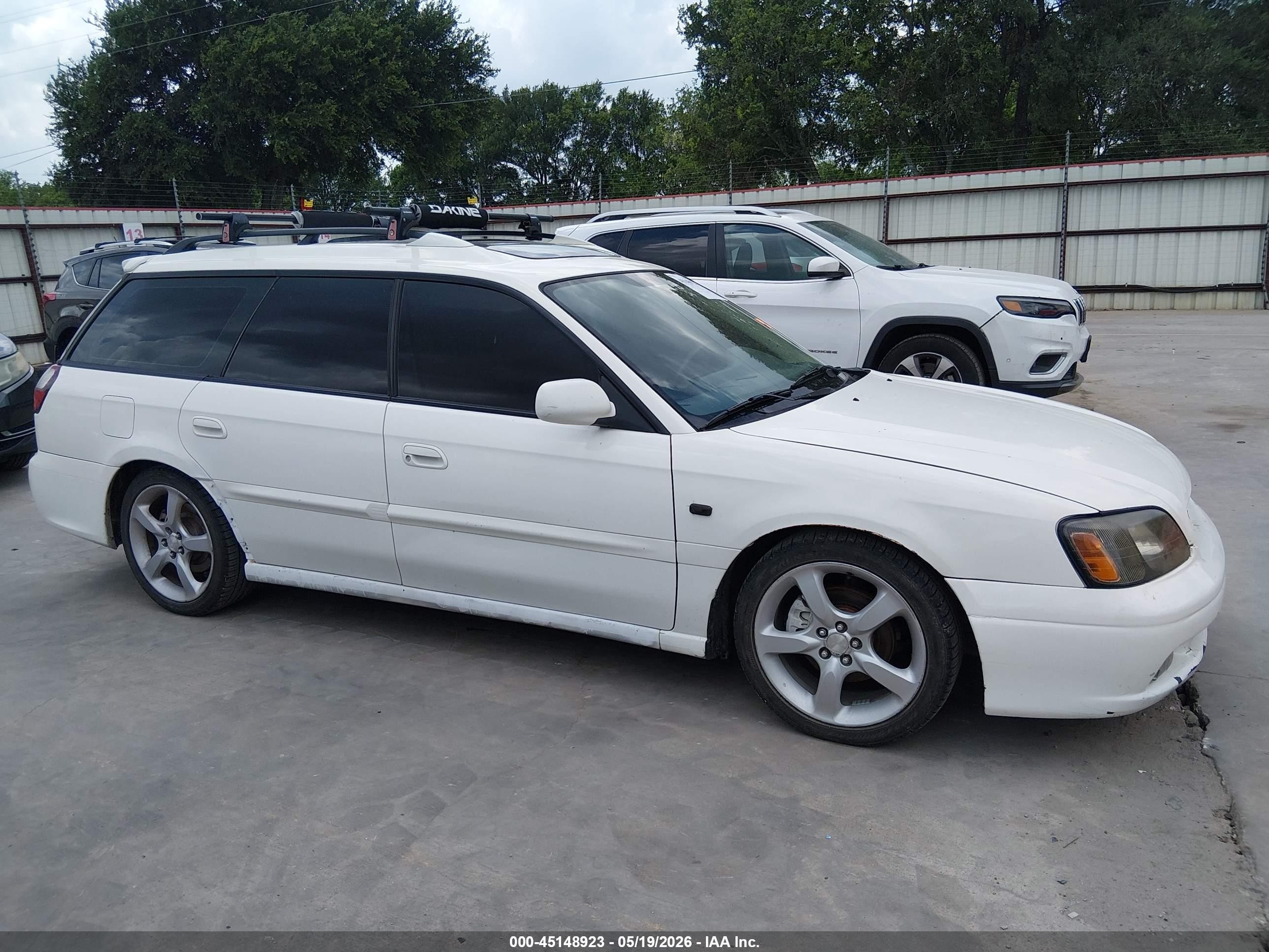 2003 Subaru Legacy L/l W/special Edition Package White vin: 4S3BH635236307831
