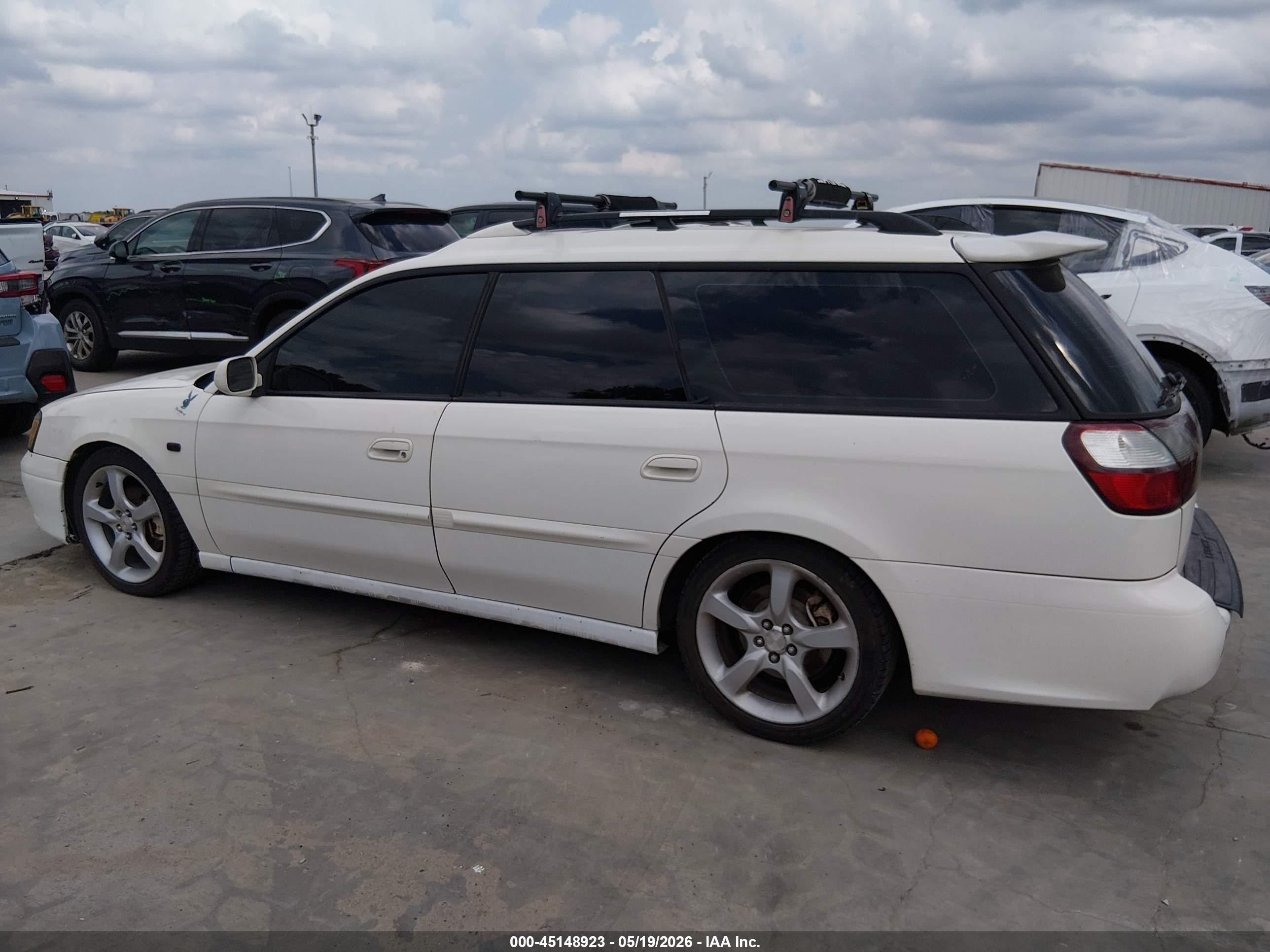 2003 Subaru Legacy L/l W/special Edition Package White vin: 4S3BH635236307831