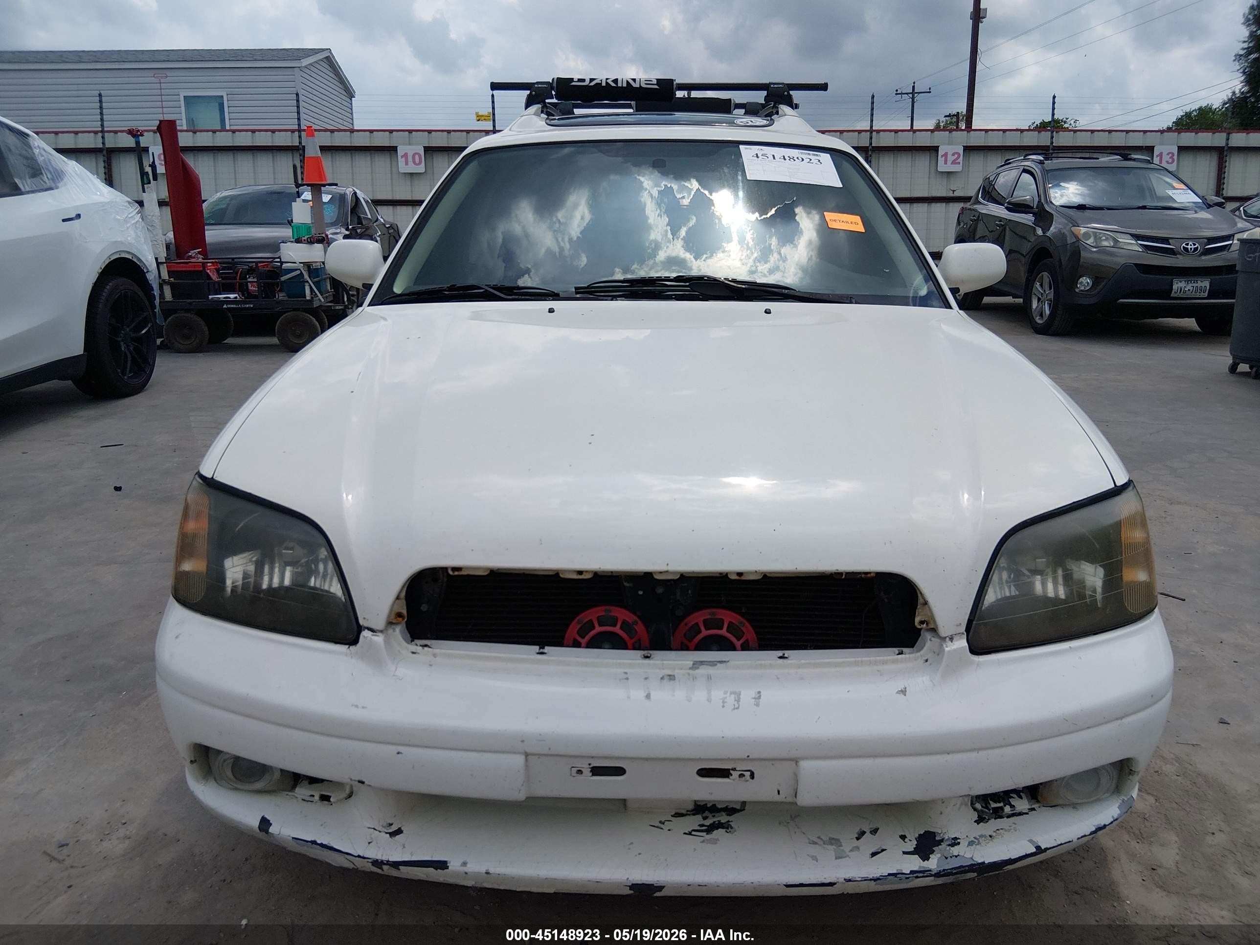 2003 Subaru Legacy L/l W/special Edition Package White vin: 4S3BH635236307831