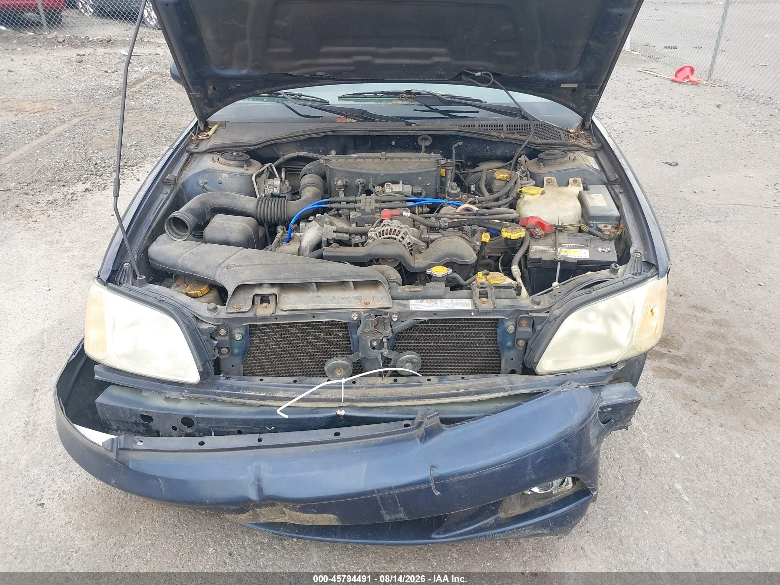 2003 Subaru Legacy L/l W/special Edition Package Синий vin: 4S3BH635336305201
