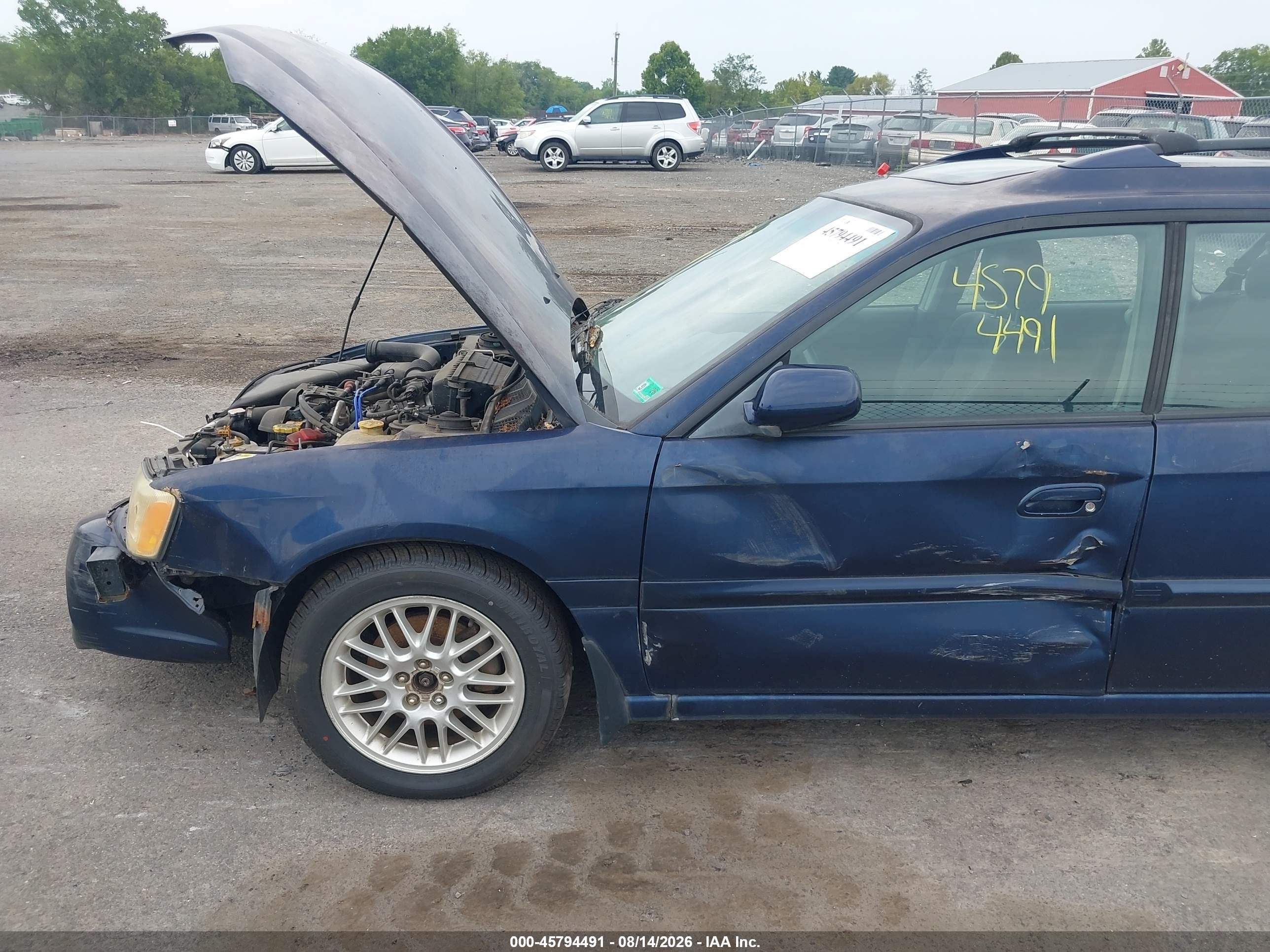 2003 Subaru Legacy L/l W/special Edition Package Синий vin: 4S3BH635336305201
