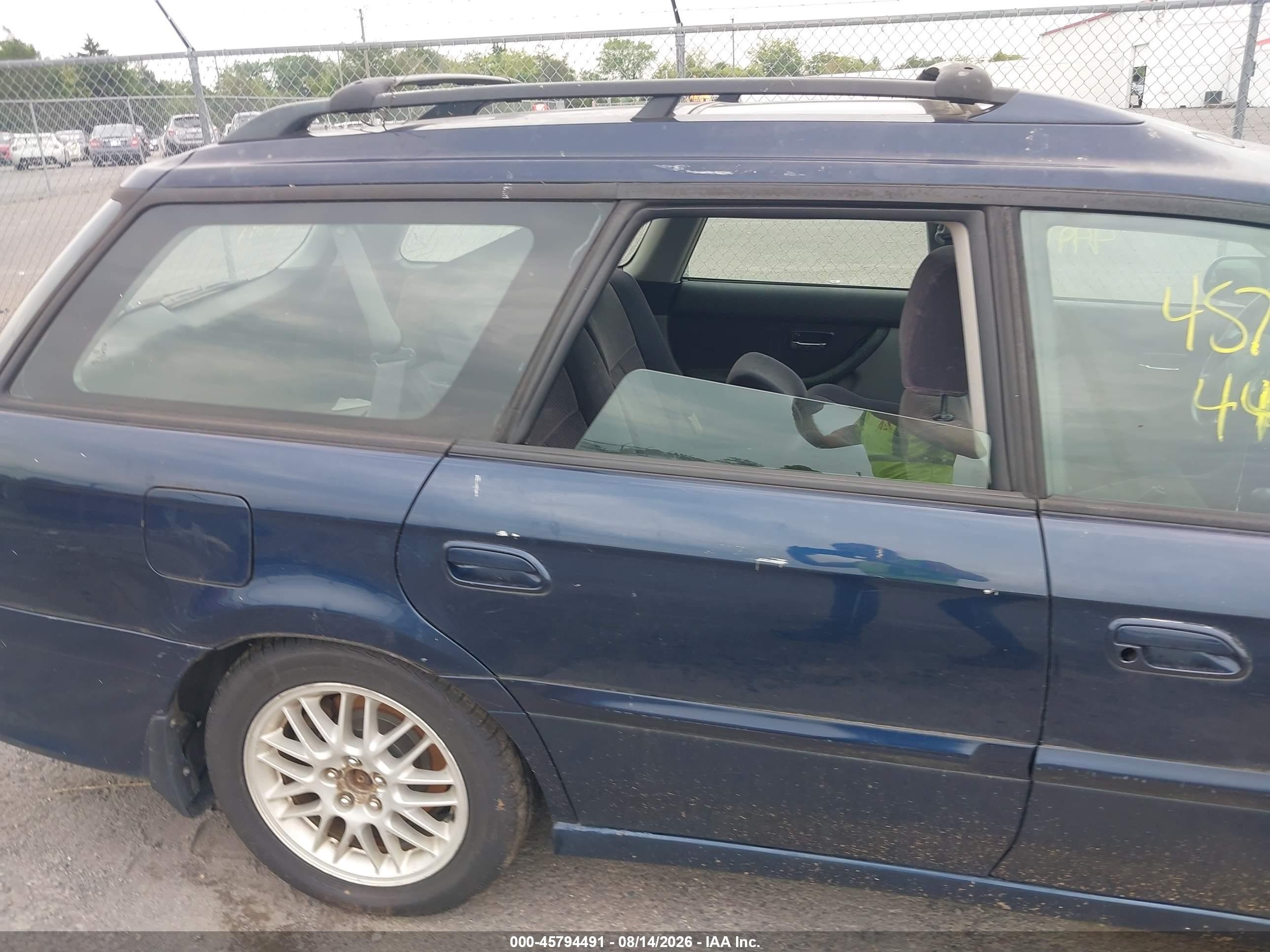 2003 Subaru Legacy L/l W/special Edition Package Синий vin: 4S3BH635336305201